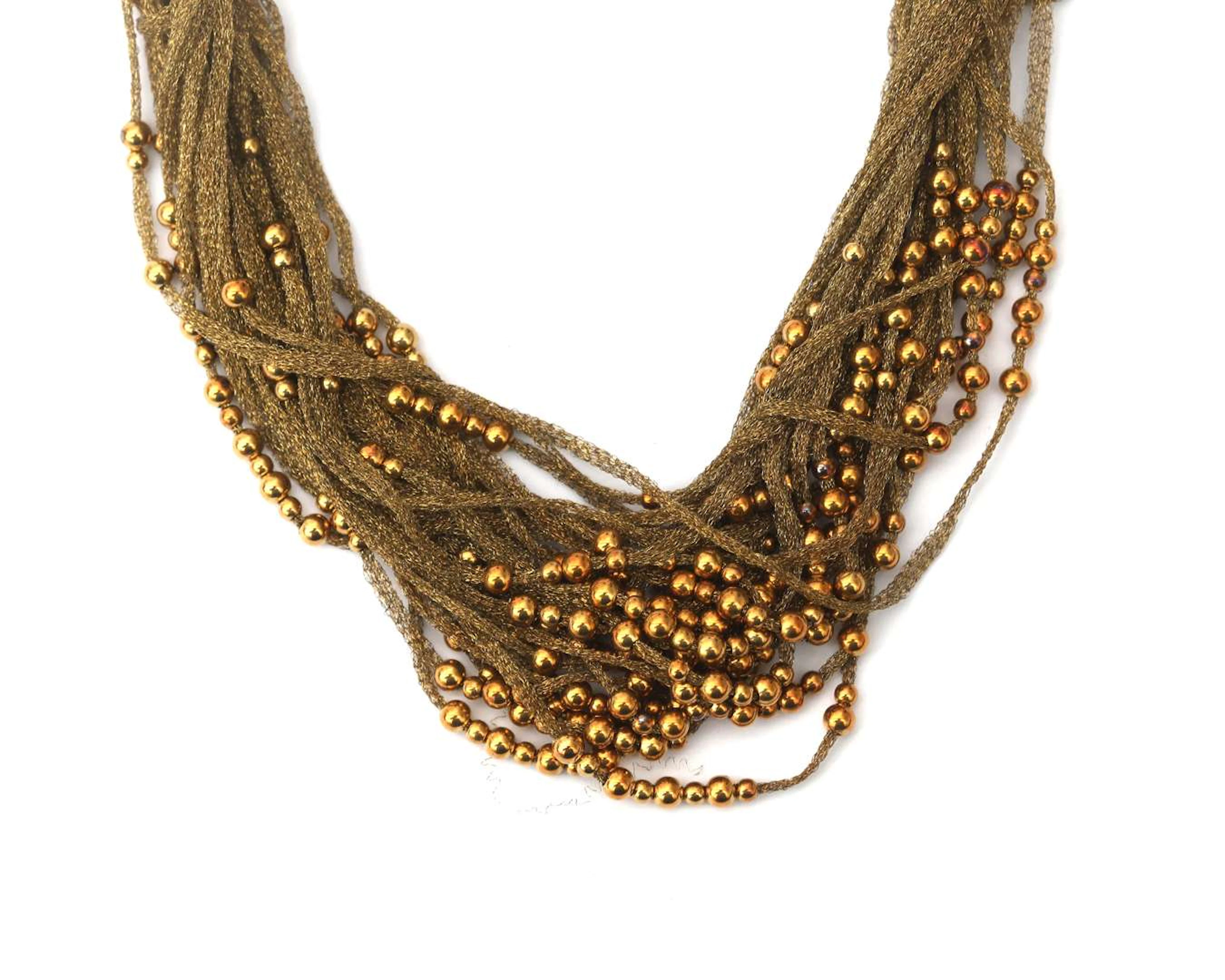 An 18K yellow gold Calgaro necklace