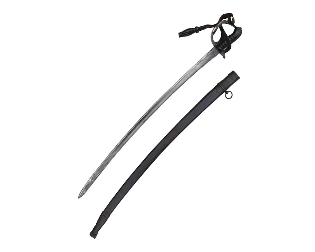 A ‘Lange Klewang’ cavalry sabre, 1905 model, Dutch East Indies, first