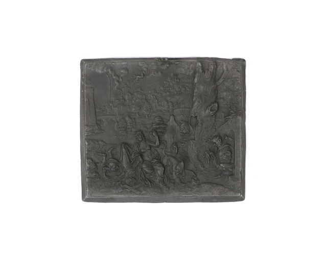 After Peter Flötner (1490–1546), a lead plaque entitled ‘The Temptation