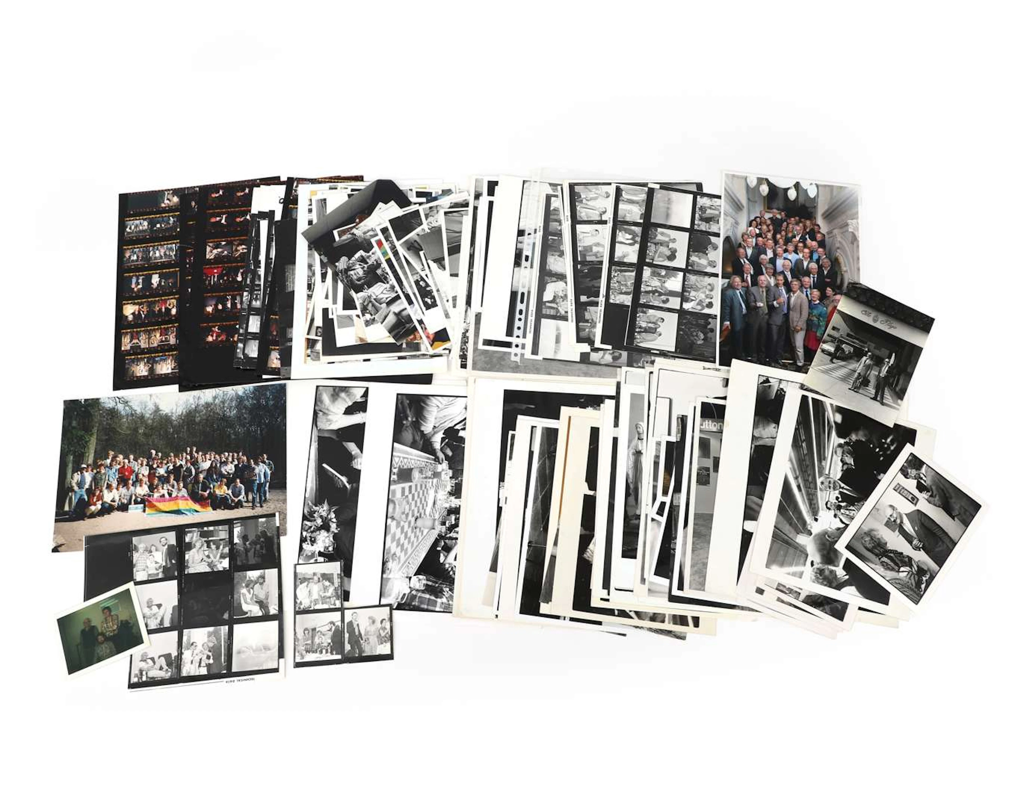 A collection of around 100 photographs relating to Bert de Groot’s