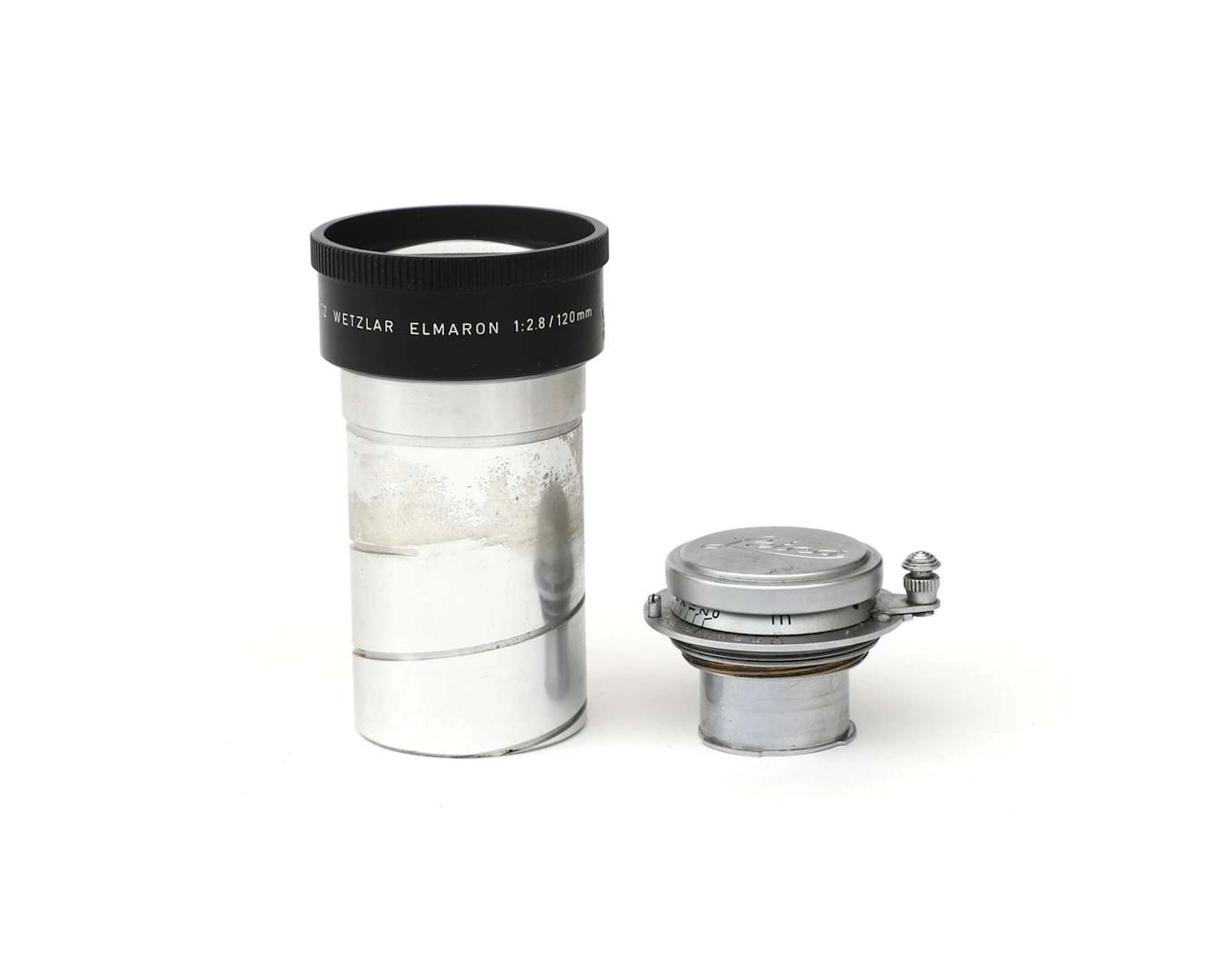 Two Leica Leitz Wetzlar lenses, Germany, c. 1930