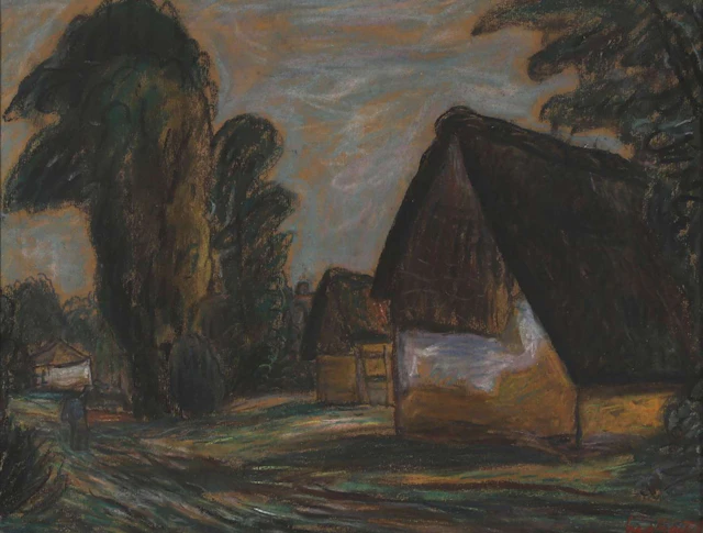 Leo Gestel (1881–1941), View of a farmyard