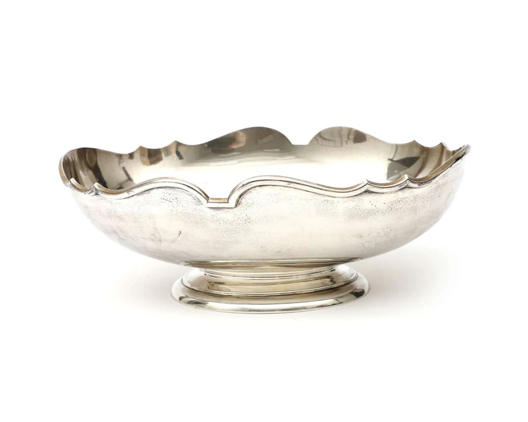 A silver bowl, Norway, 20th century