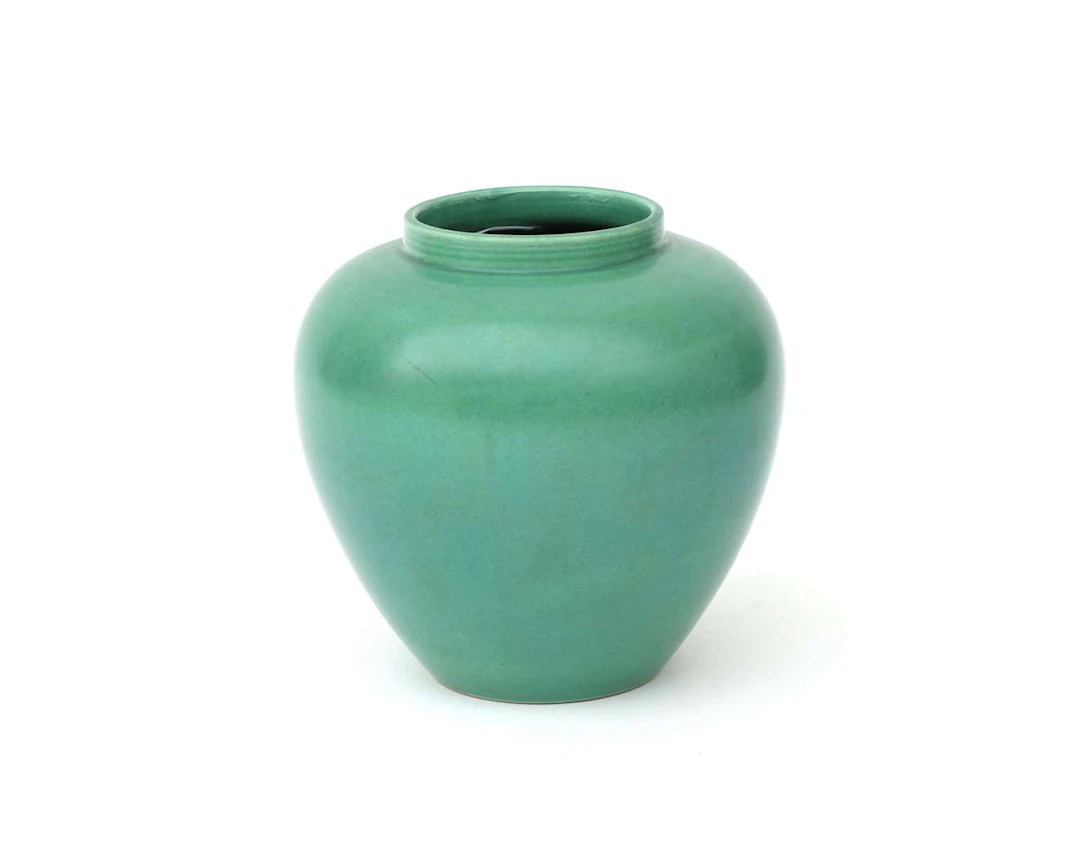 A glazed ceramic ‘Adco’ vase, Holland, mid-20th century