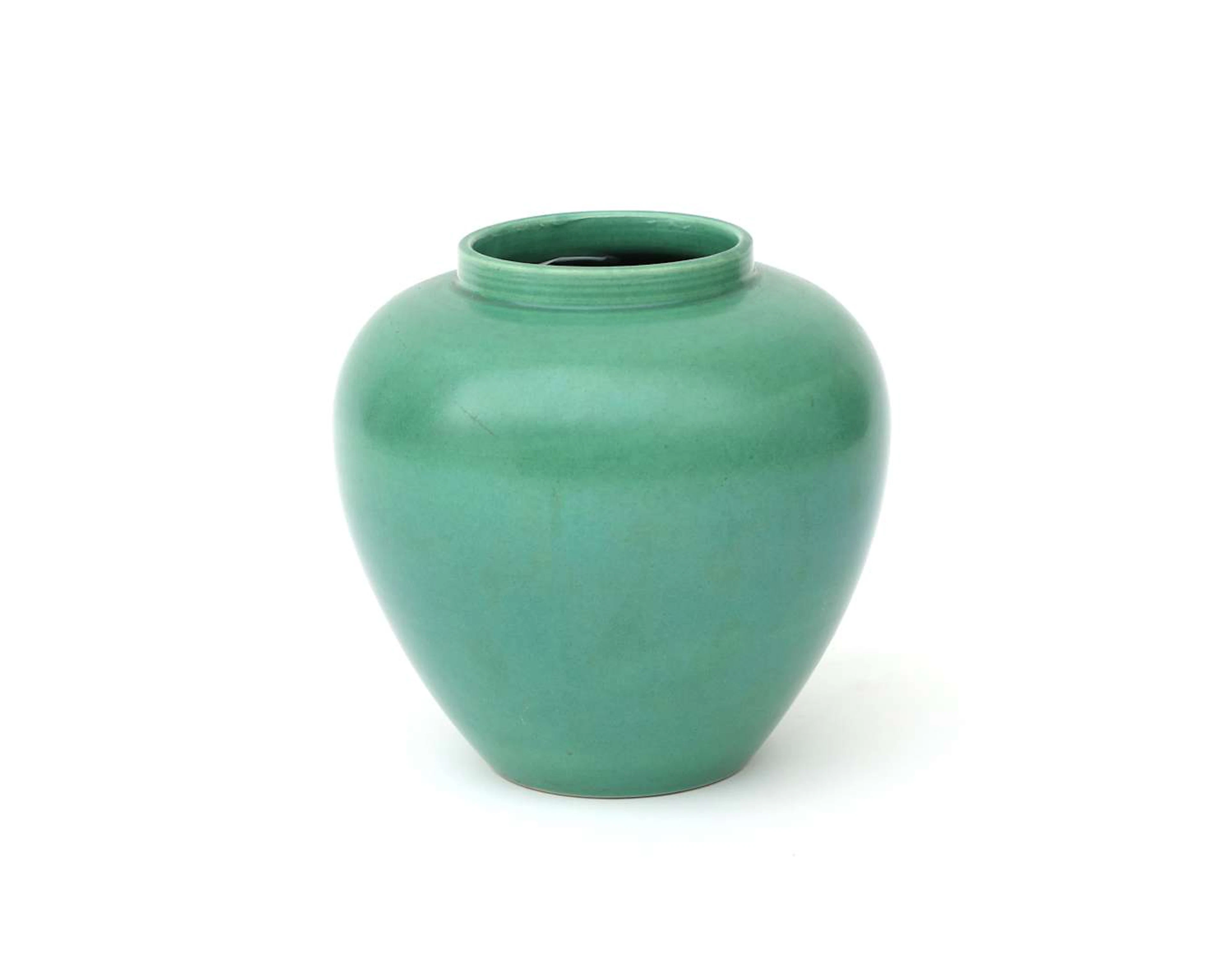 A glazed ceramic ‘Adco’ vase, Holland, mid-20th century