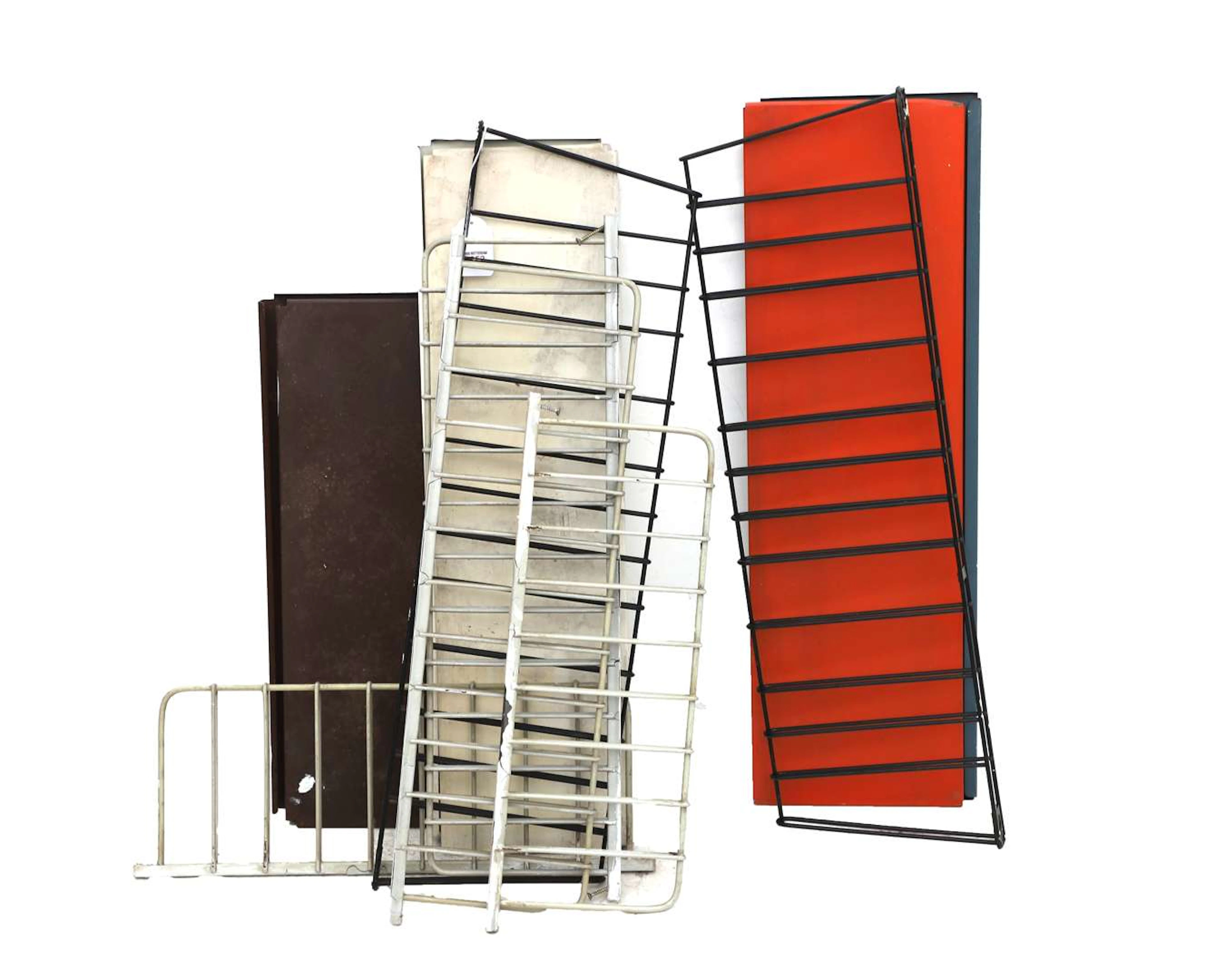 Six modular wall shelves, Tomado, the Netherlands, 20th century