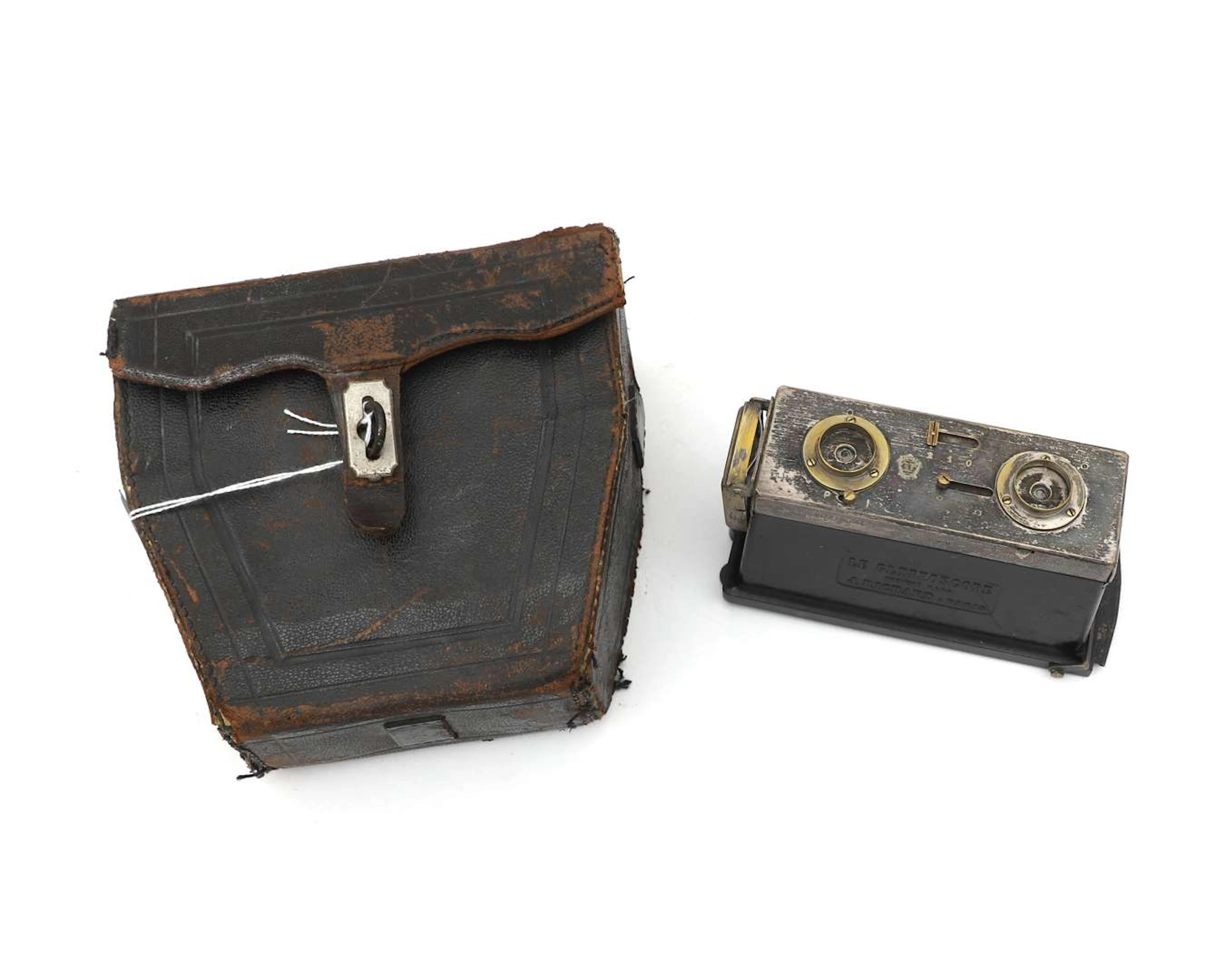 'Le Glyphoscope' stereoscopic camera, Paris, c. 1900