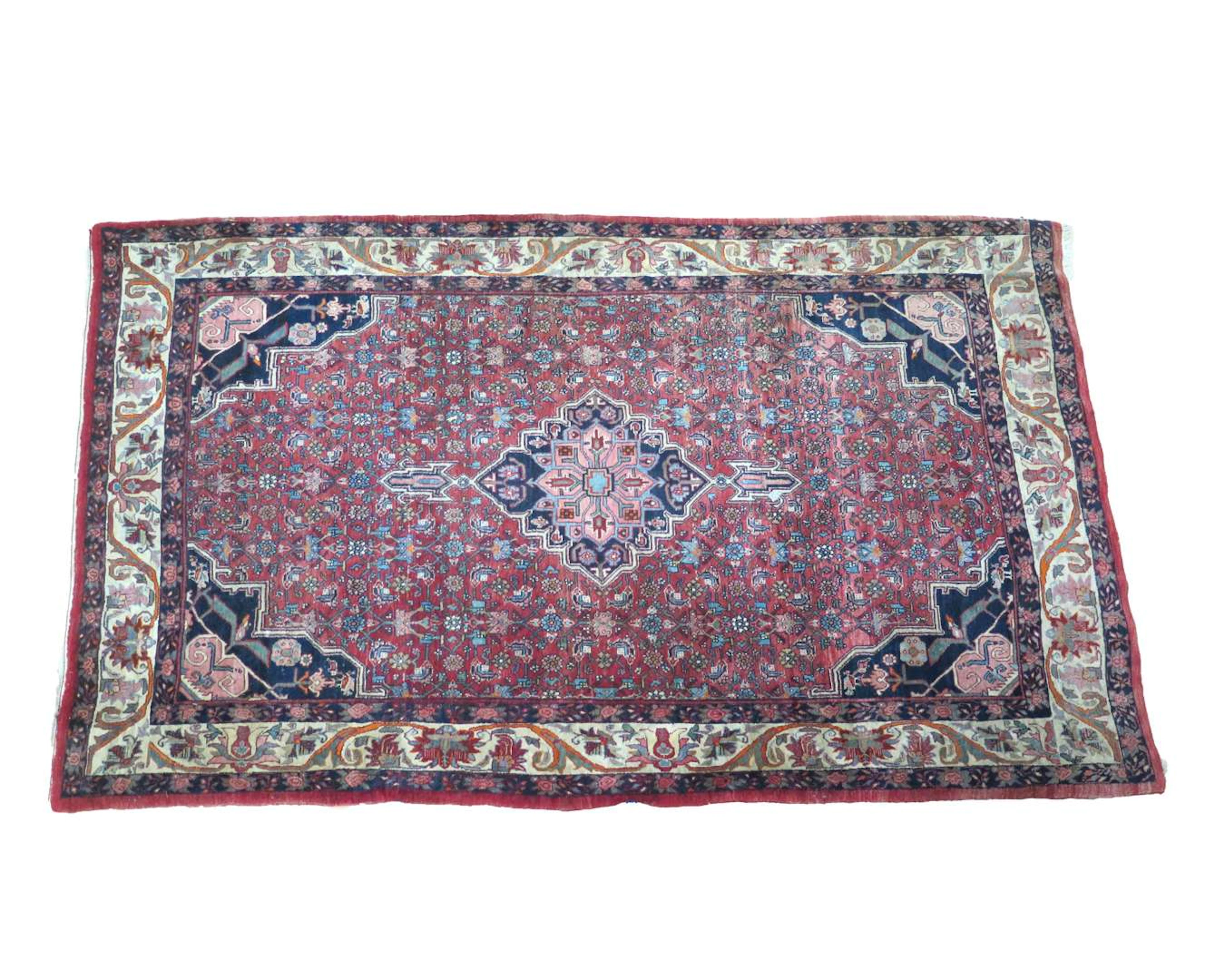 An Oriental rug. Bidjar. Dimensions: approx. 265 x 151 cm.