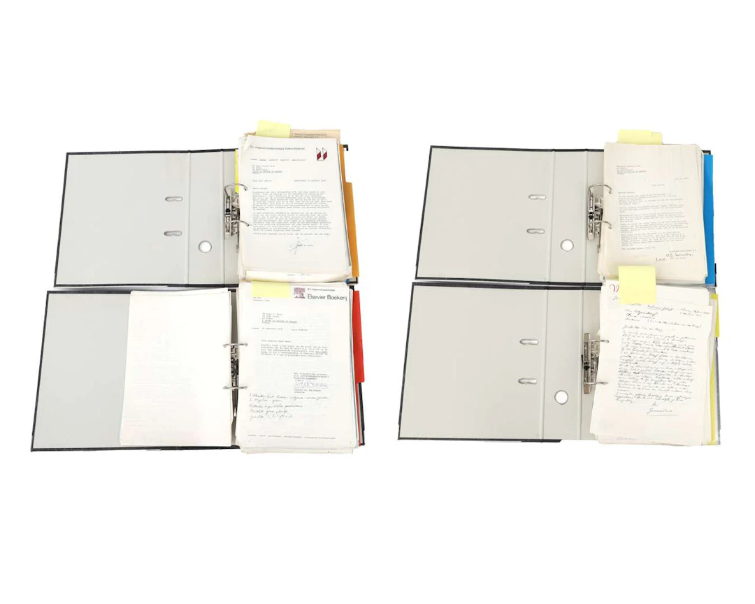 Bert de Groot’s publishers’ archive relating to his work as Gerard