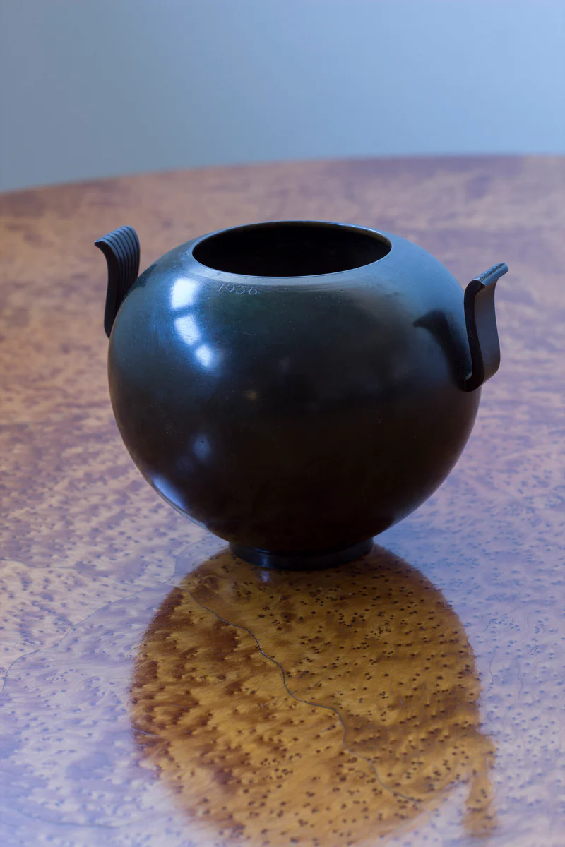 Bronze vase model 121 by GAB