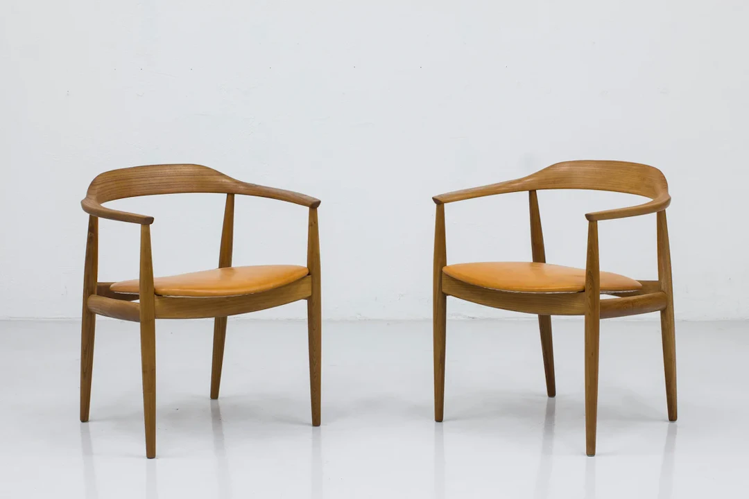 Arm chairs by Arne Wahl Iversen