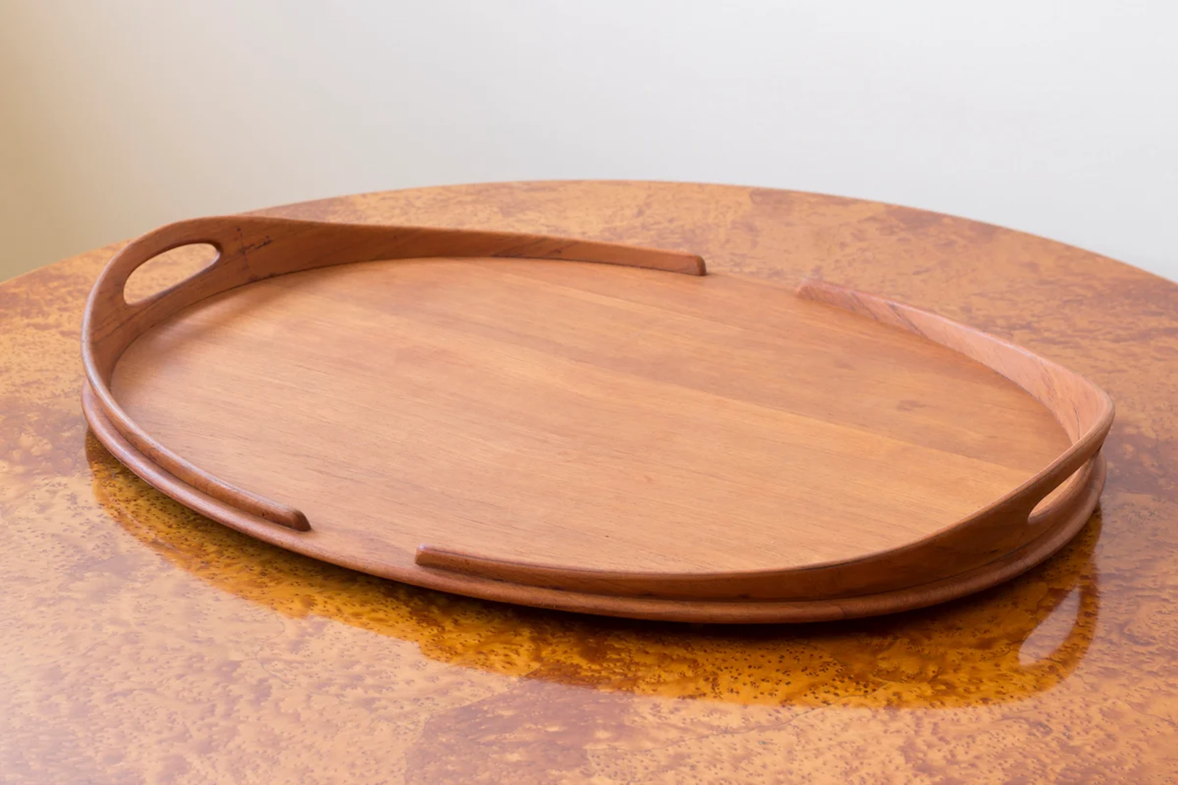 Rare oversized tray by Quistgaard