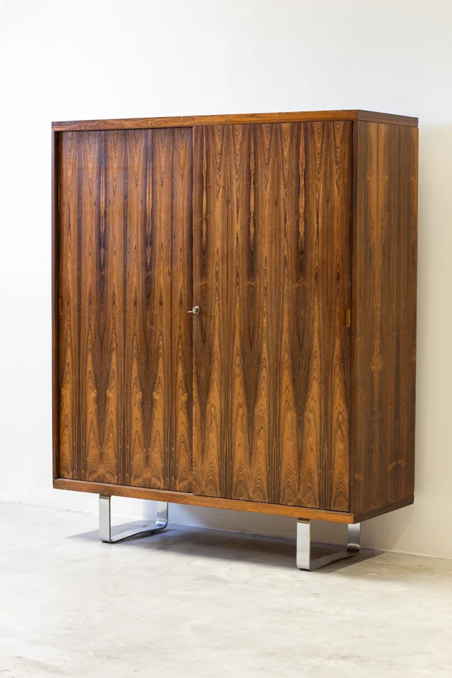 Danish rosewood cabinet/wardrobe by Jørgen Pedersen
