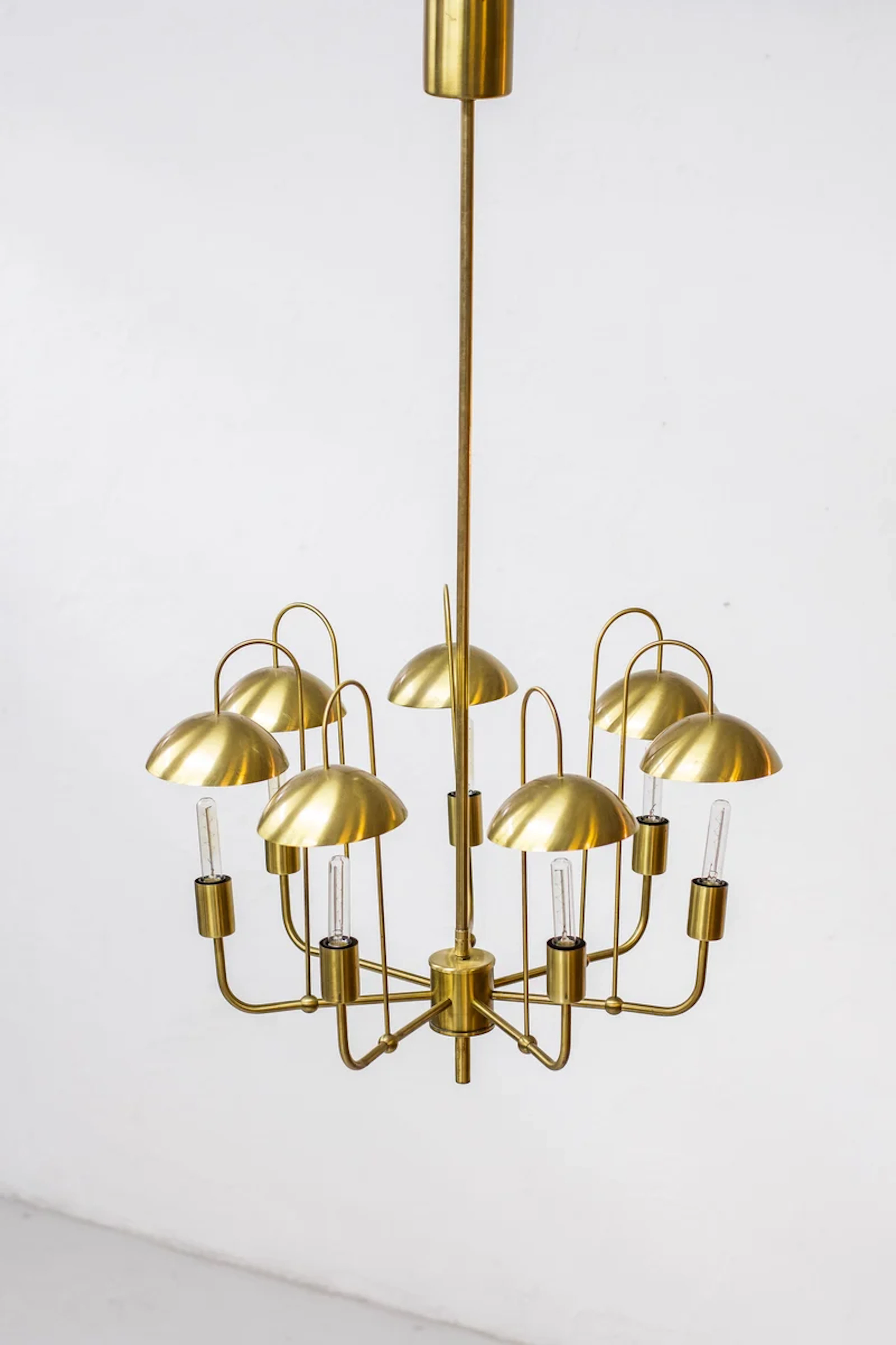 1960s Chandelier by Hans Agne Jakobsson
