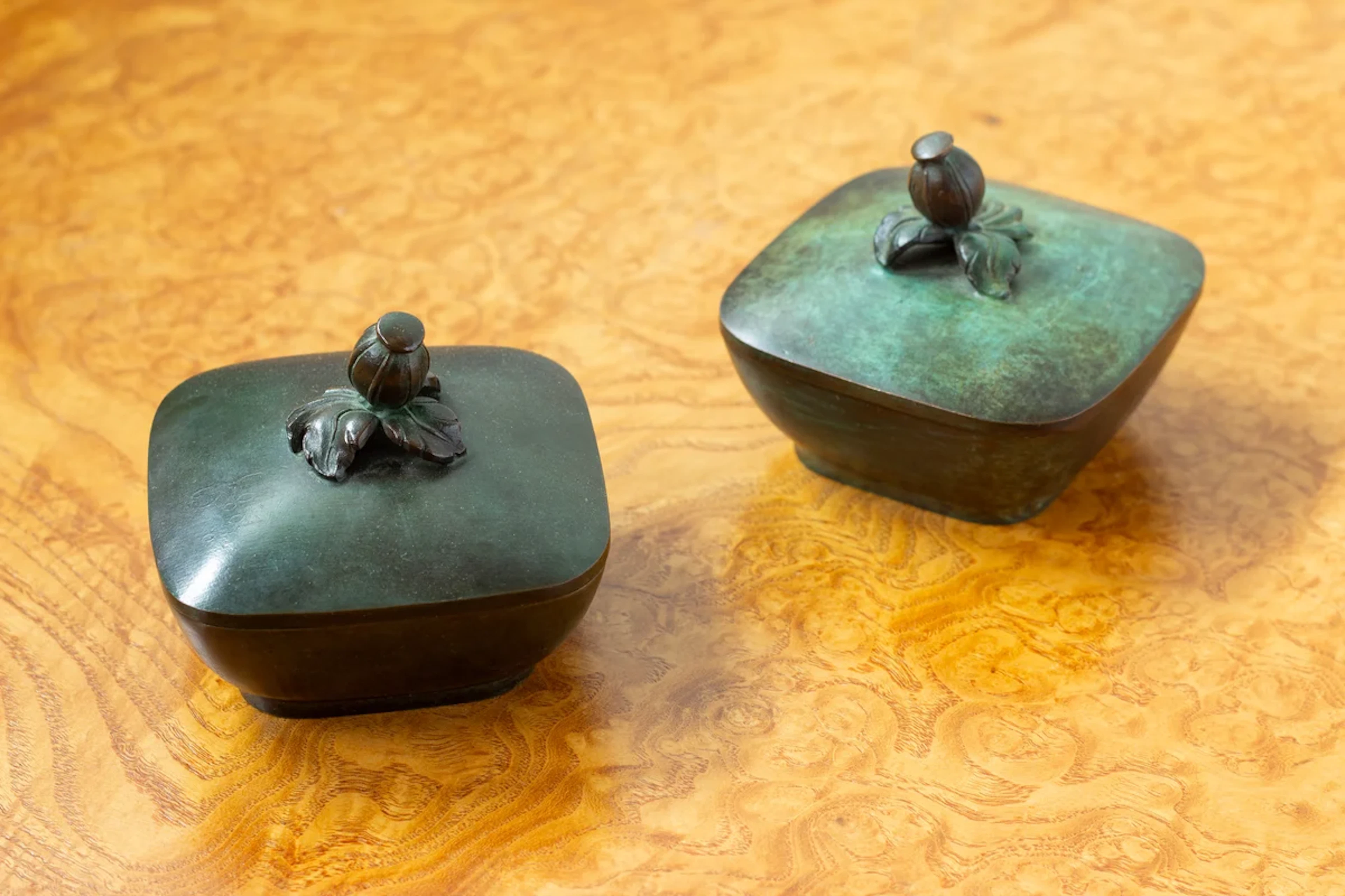 Bronze box model 78 by GAB, 1930s