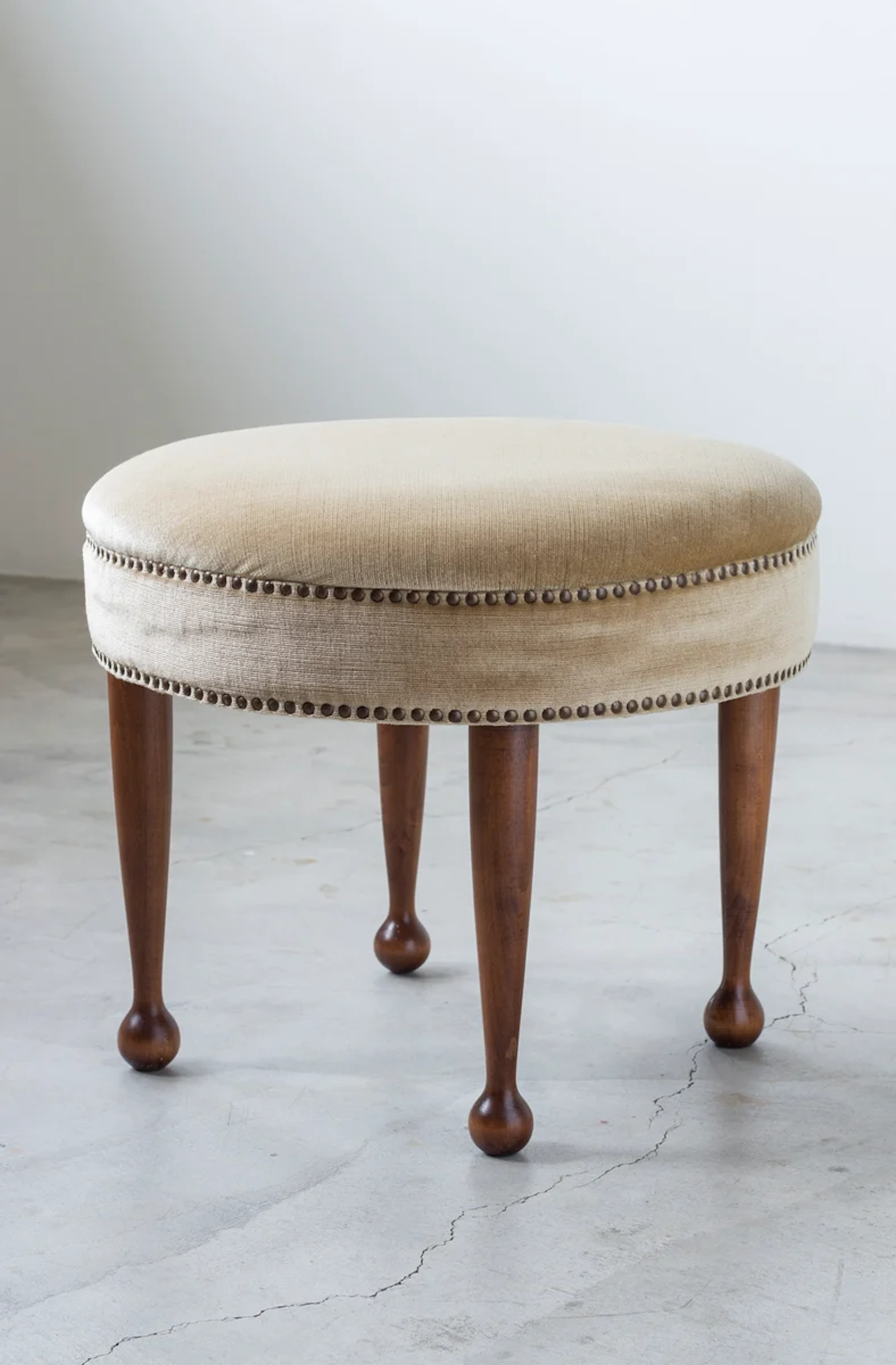 Swedish modern stool in the style of Frank