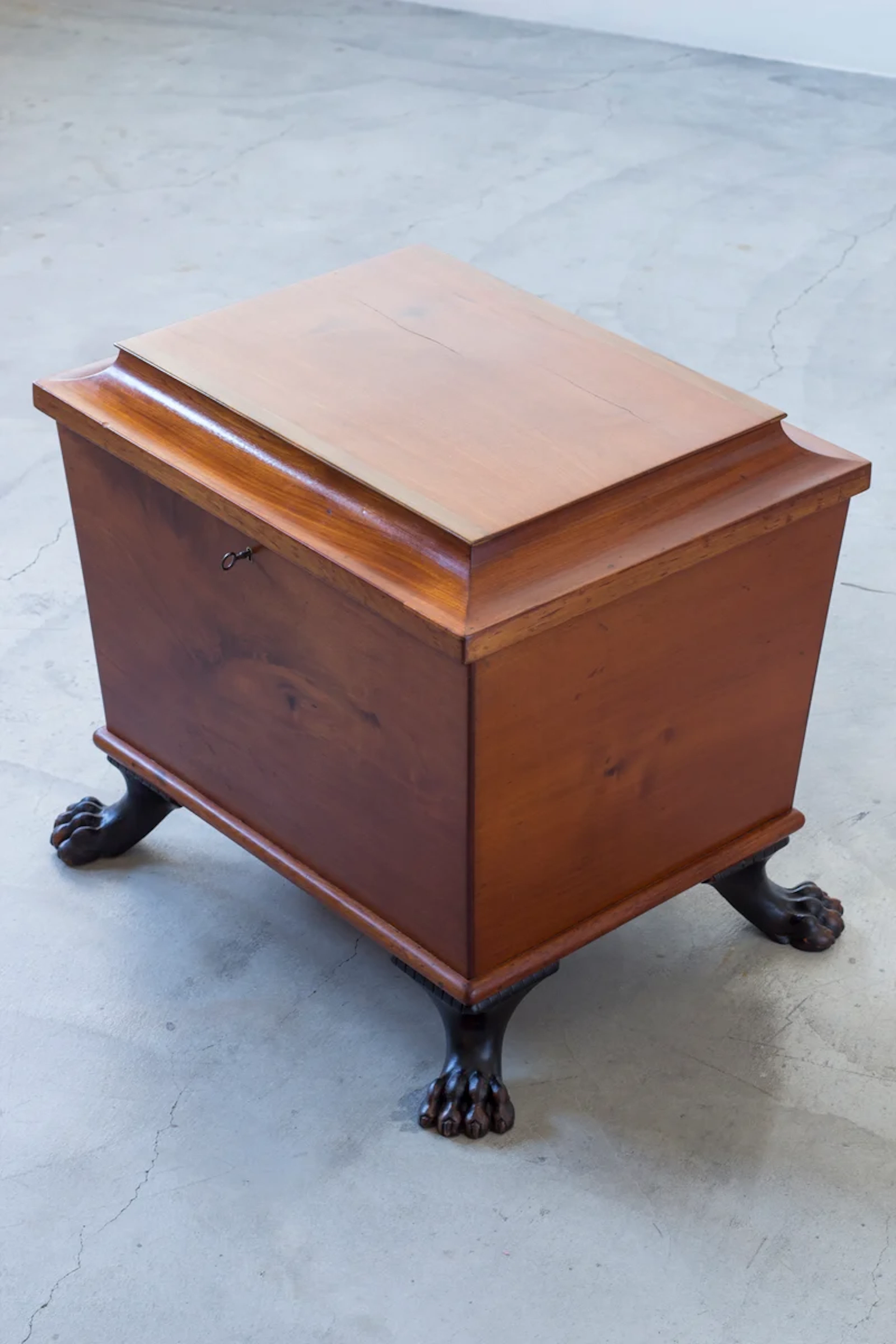 1920s wine cooler/bar with lions paws