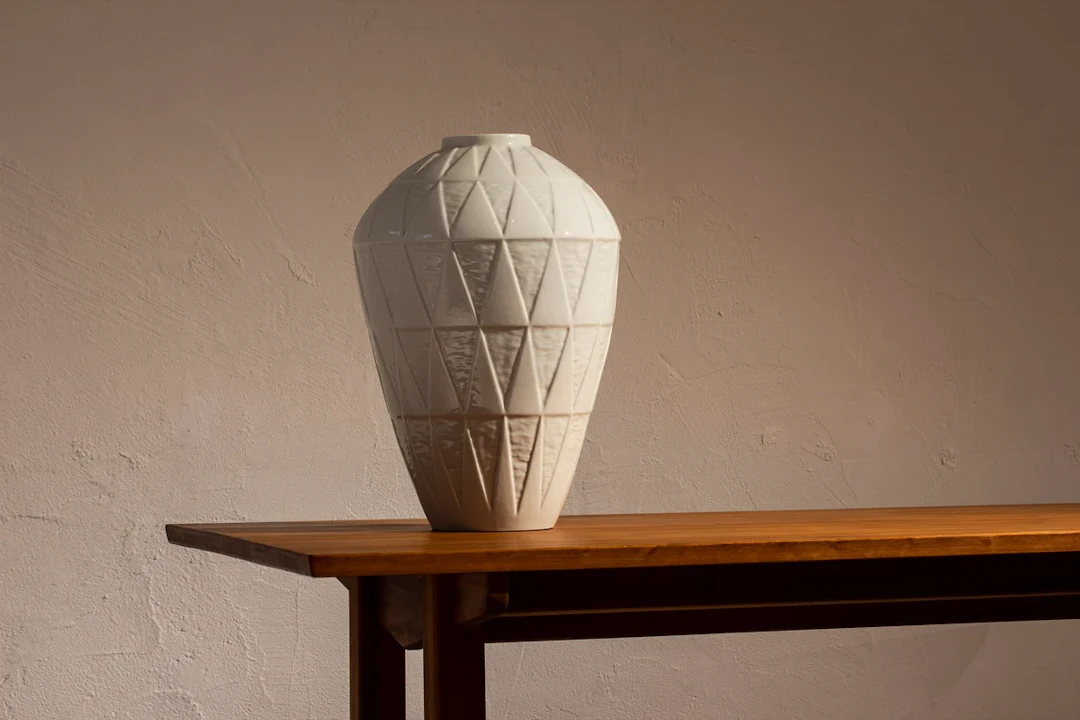 Large vase by Hertha Bengtsson