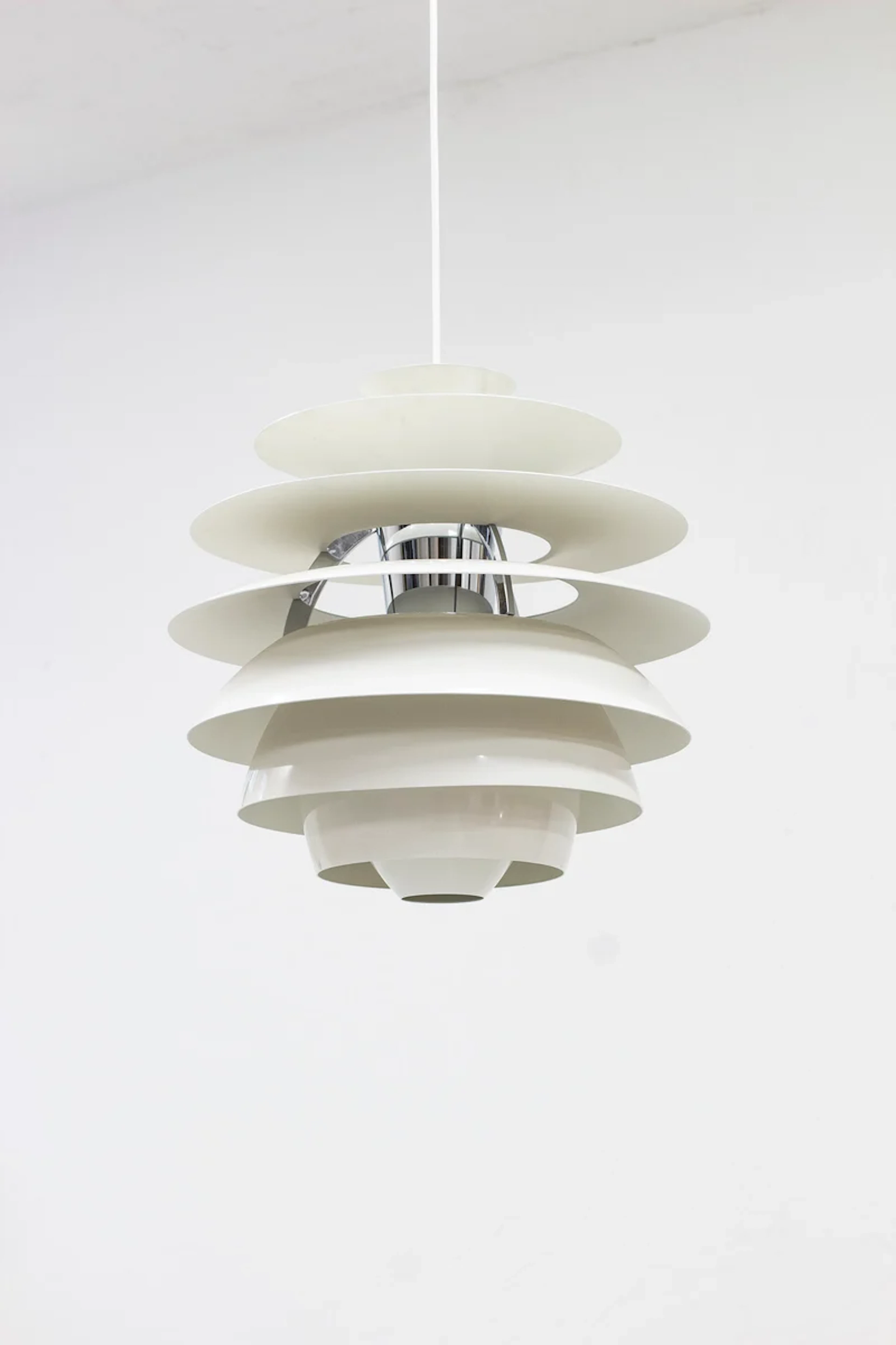 "PH Snowball" pendant lamps by Henningsen