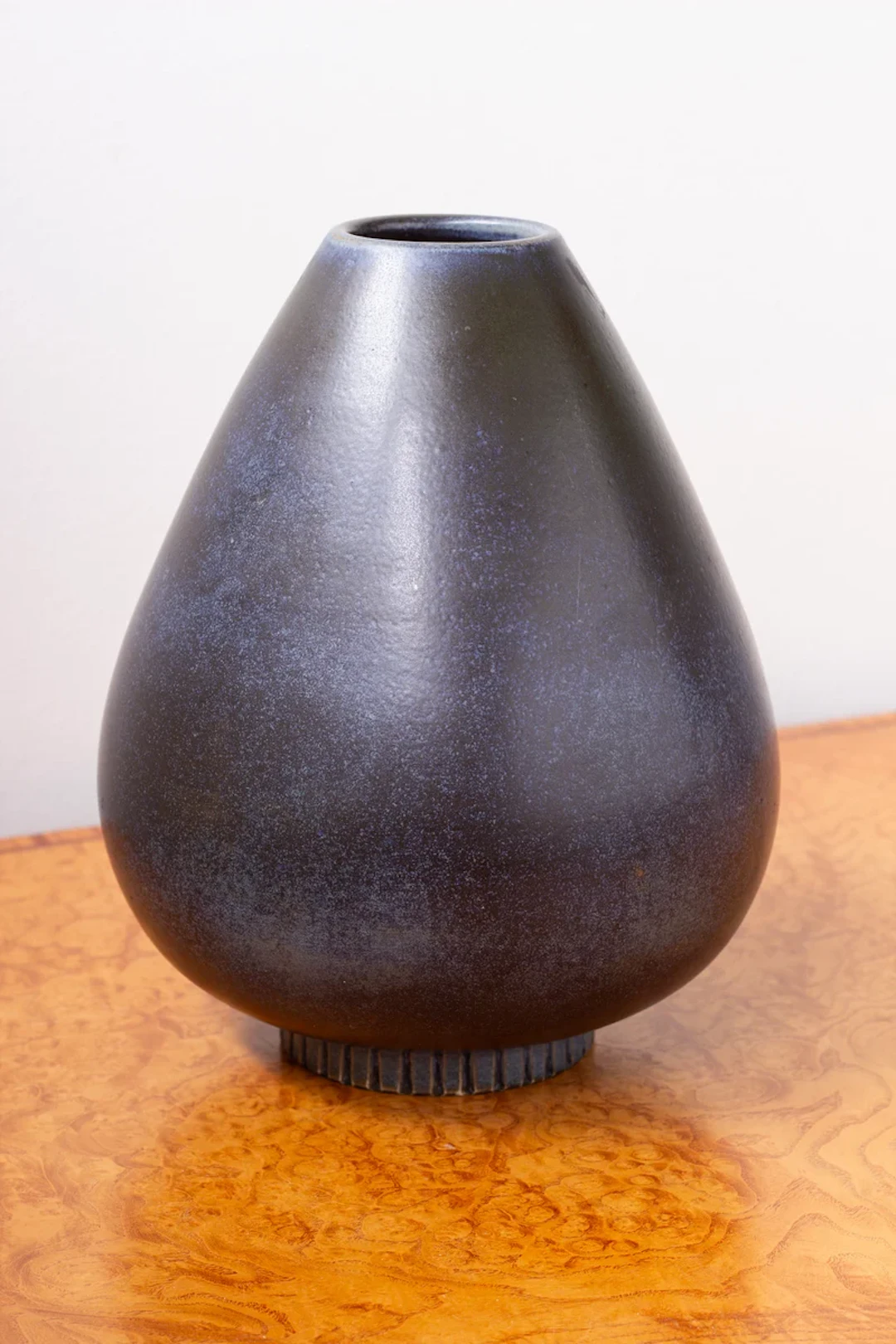 Unique stoneware vase by Gunnar Nylund