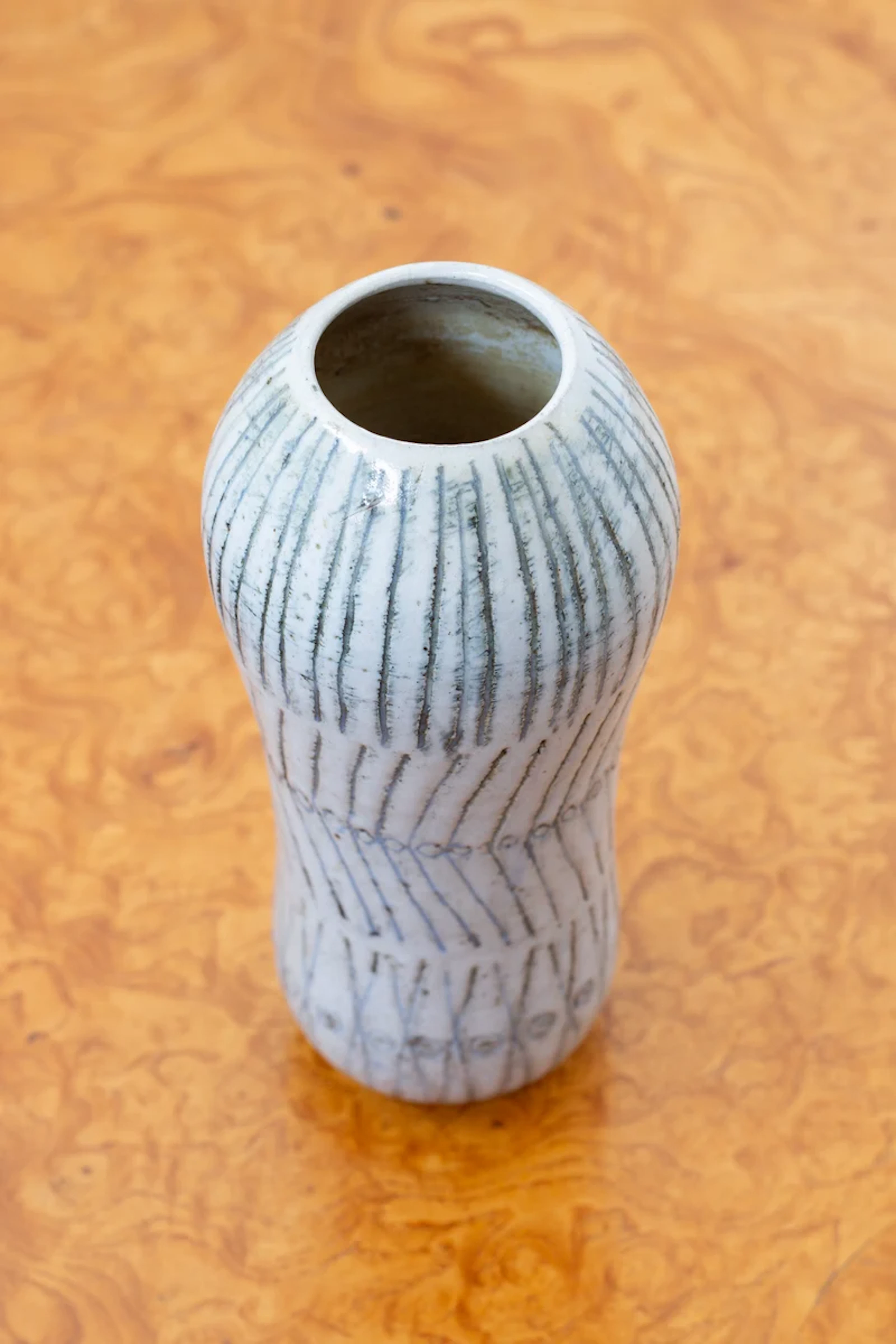 Unique vase by Lisa Larson, 1950s