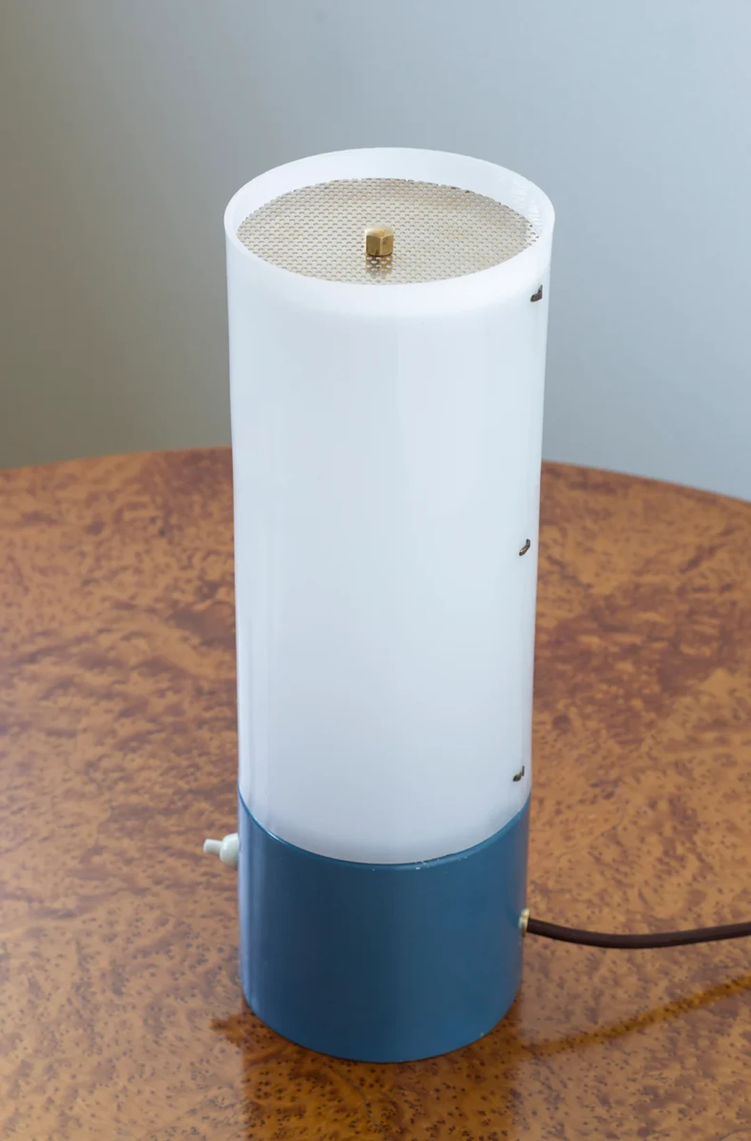 1950s Swedish mid century acrylic table lamp