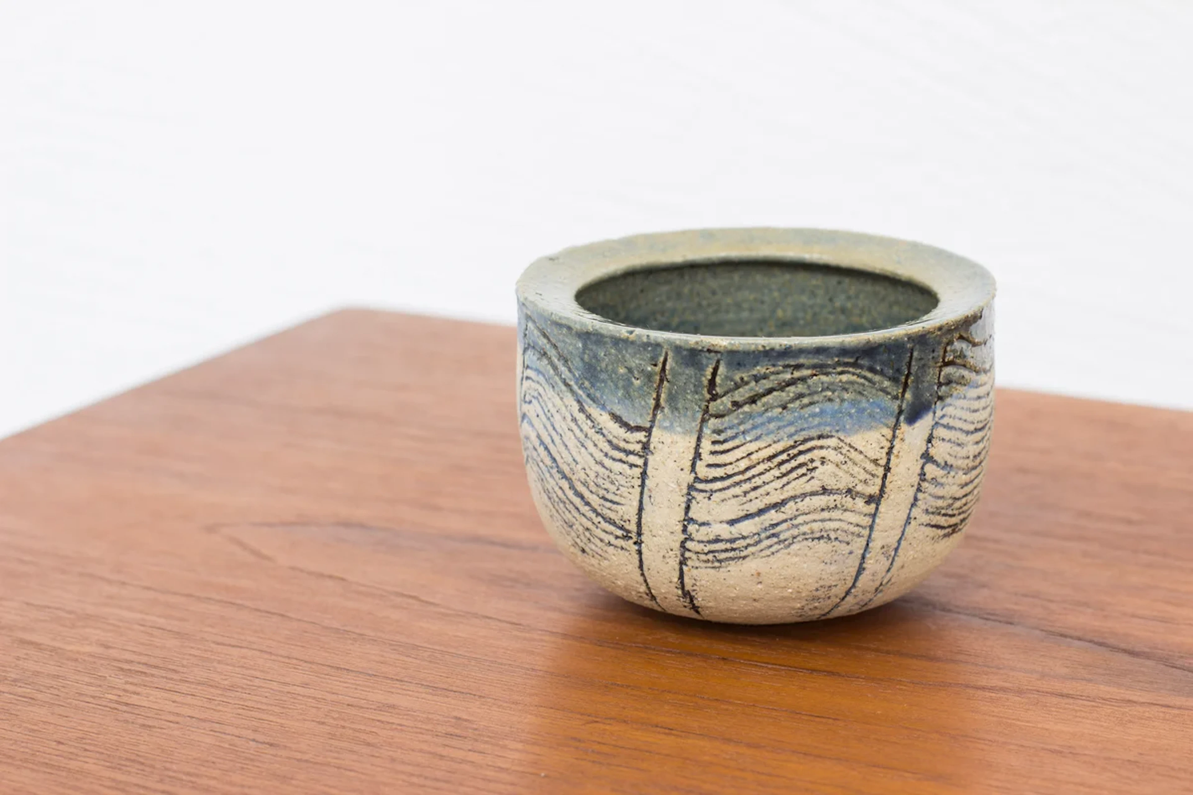 Unique bowl by Lisa Larson