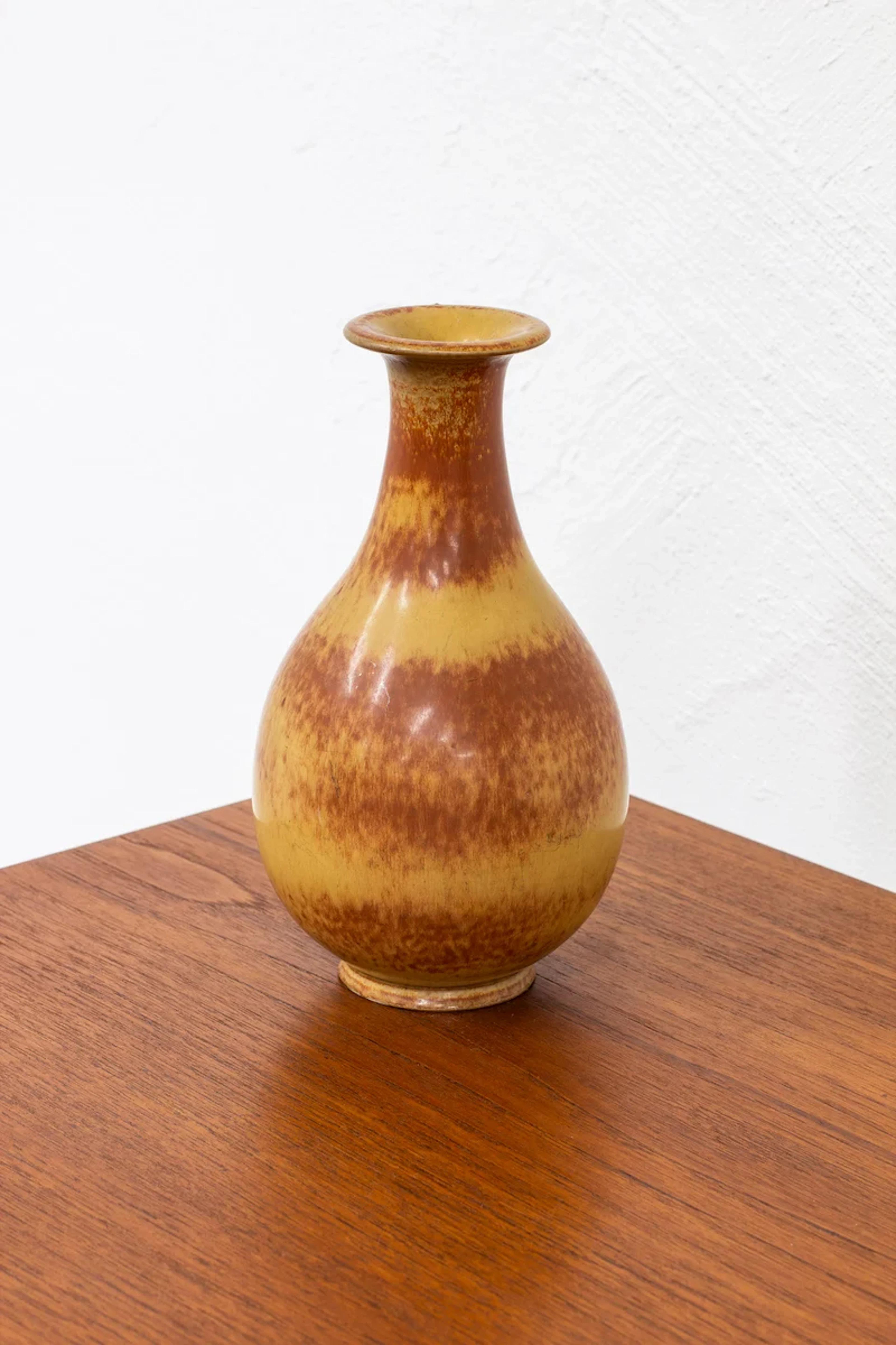 Stoneware vase by Gunnar Nylund