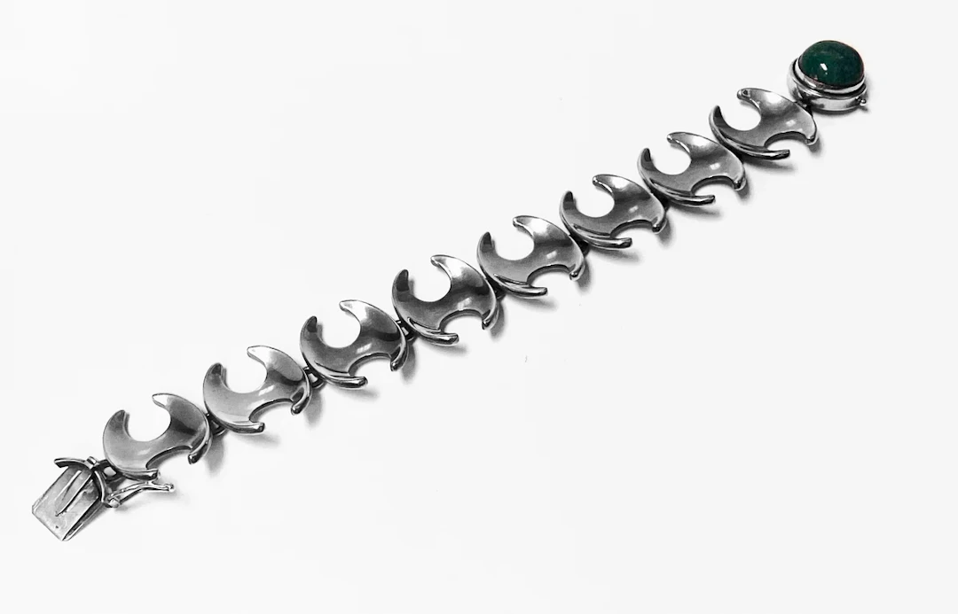 Georg Jensen Henning Koppel Amazonite Bracelet 1950's
