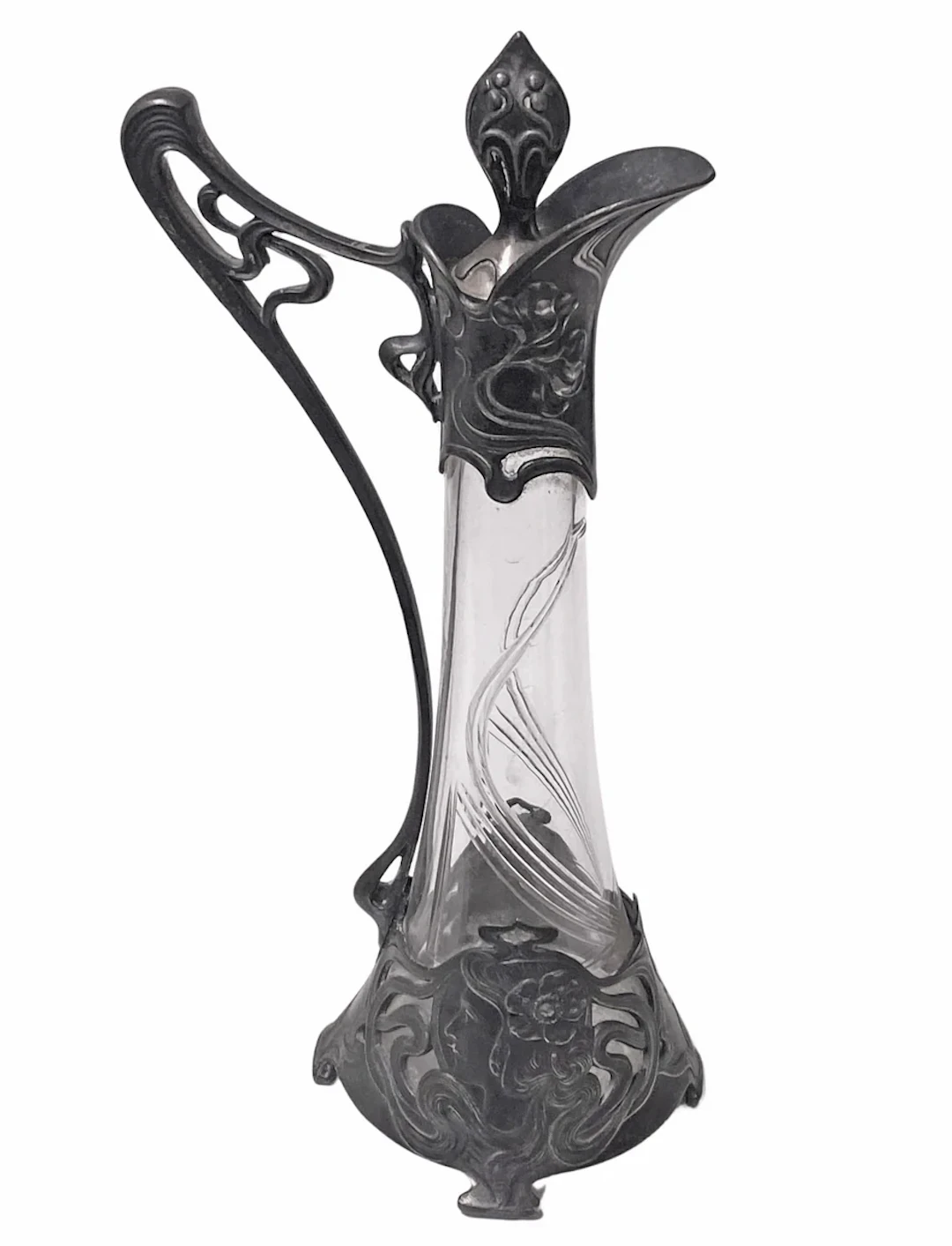 WMF Jugendstil Art Nouveau Liqueur Jug C. 1900