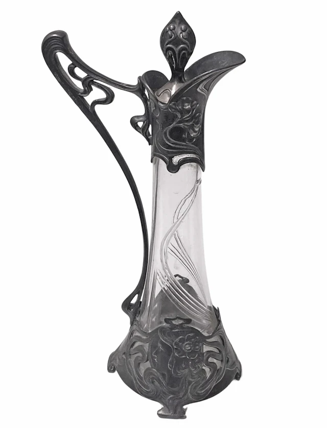 WMF Jugendstil Art Nouveau Liqueur Jug C. 1900
