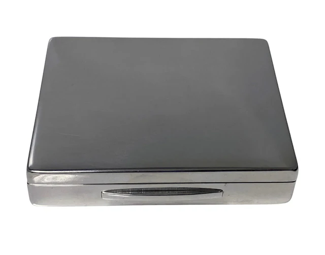 1950’s Bvlgari Italy Sterling Silver Mid Century Box