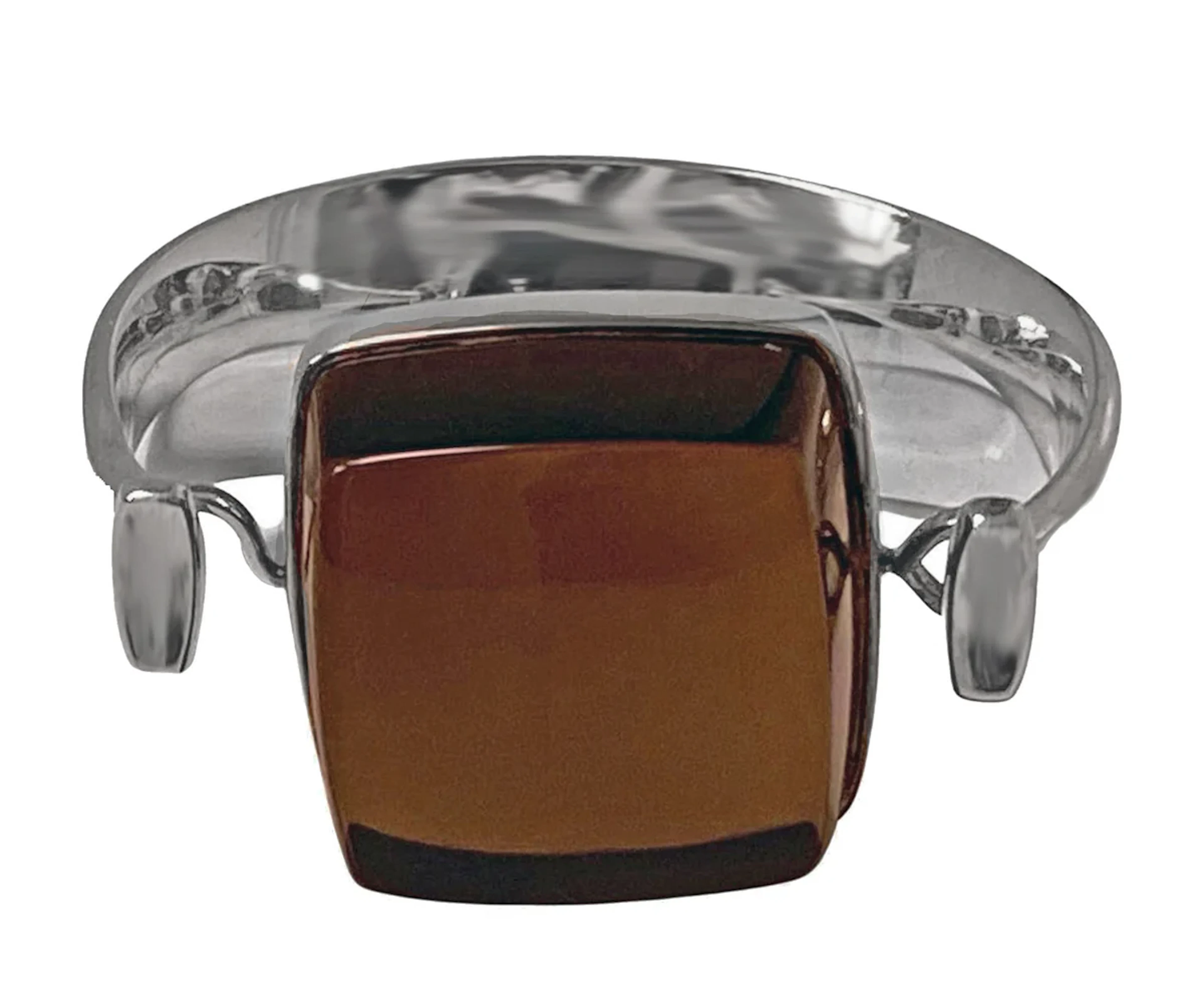 1960's Georg Jensen Rock Crystal Bangle #203 Vivianna Torun