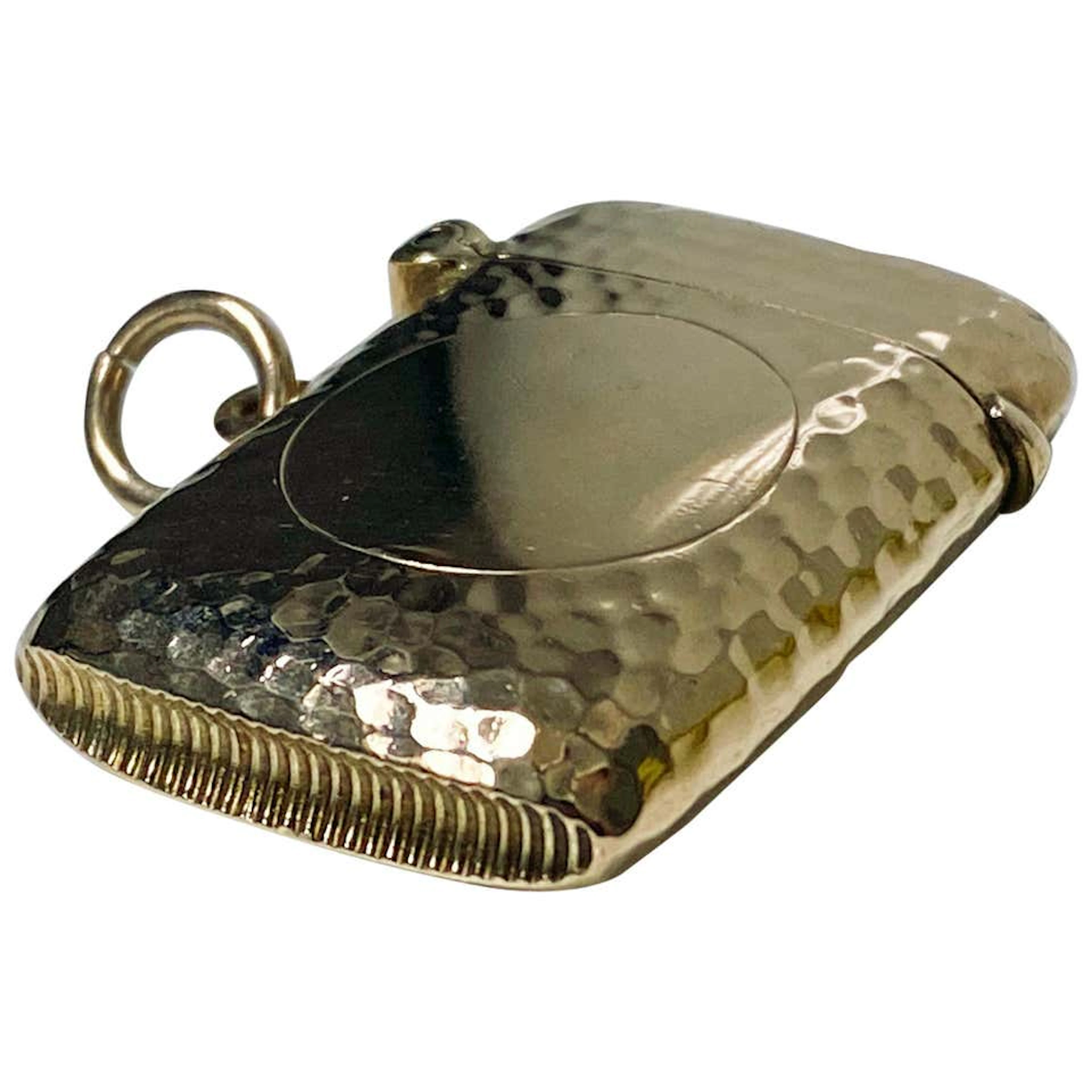 Antique Gold Vesta Case, Chester, 1905