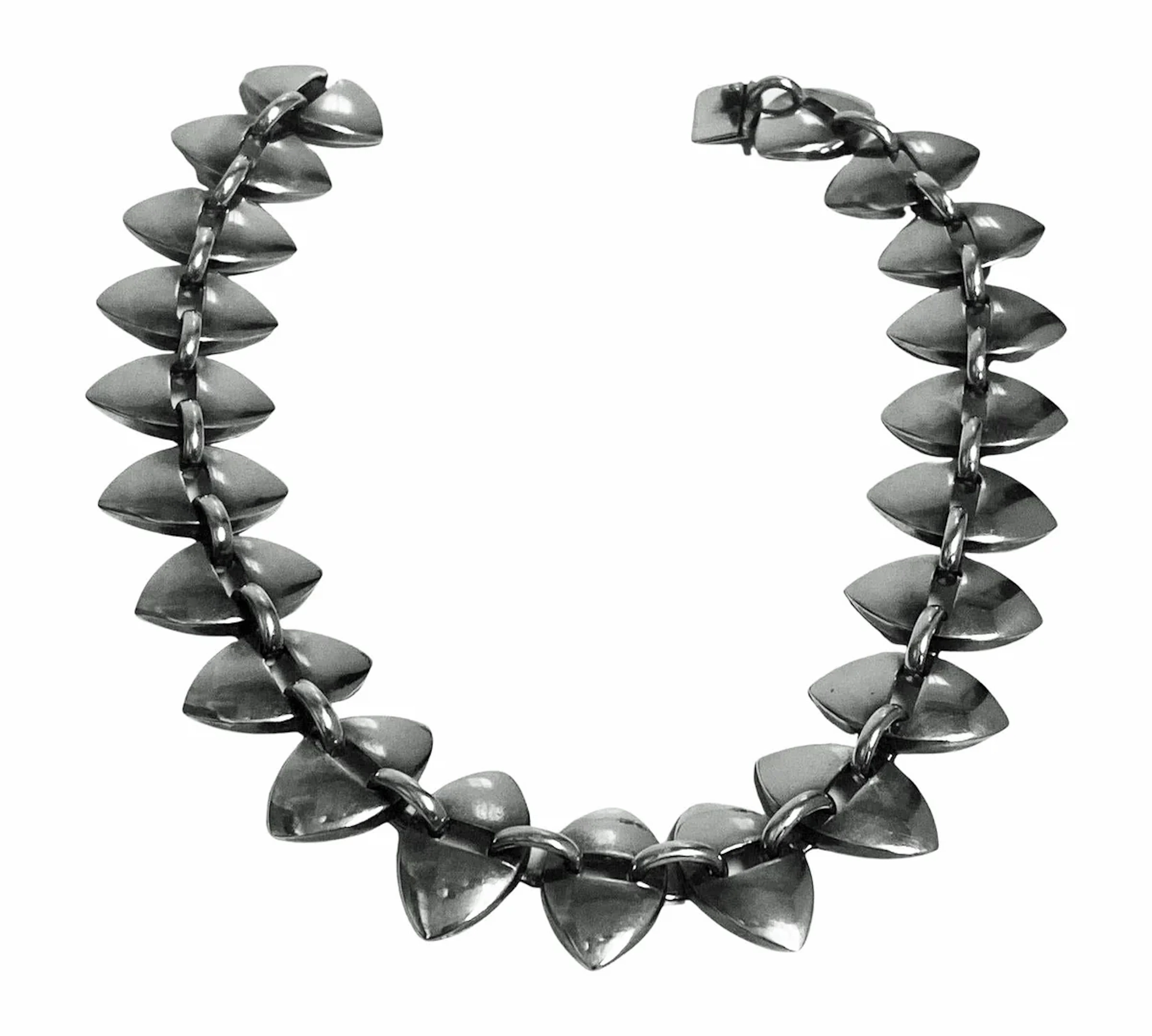 Georg Jensen Nanna Ditzel Sterling Silver Necklace No. 106