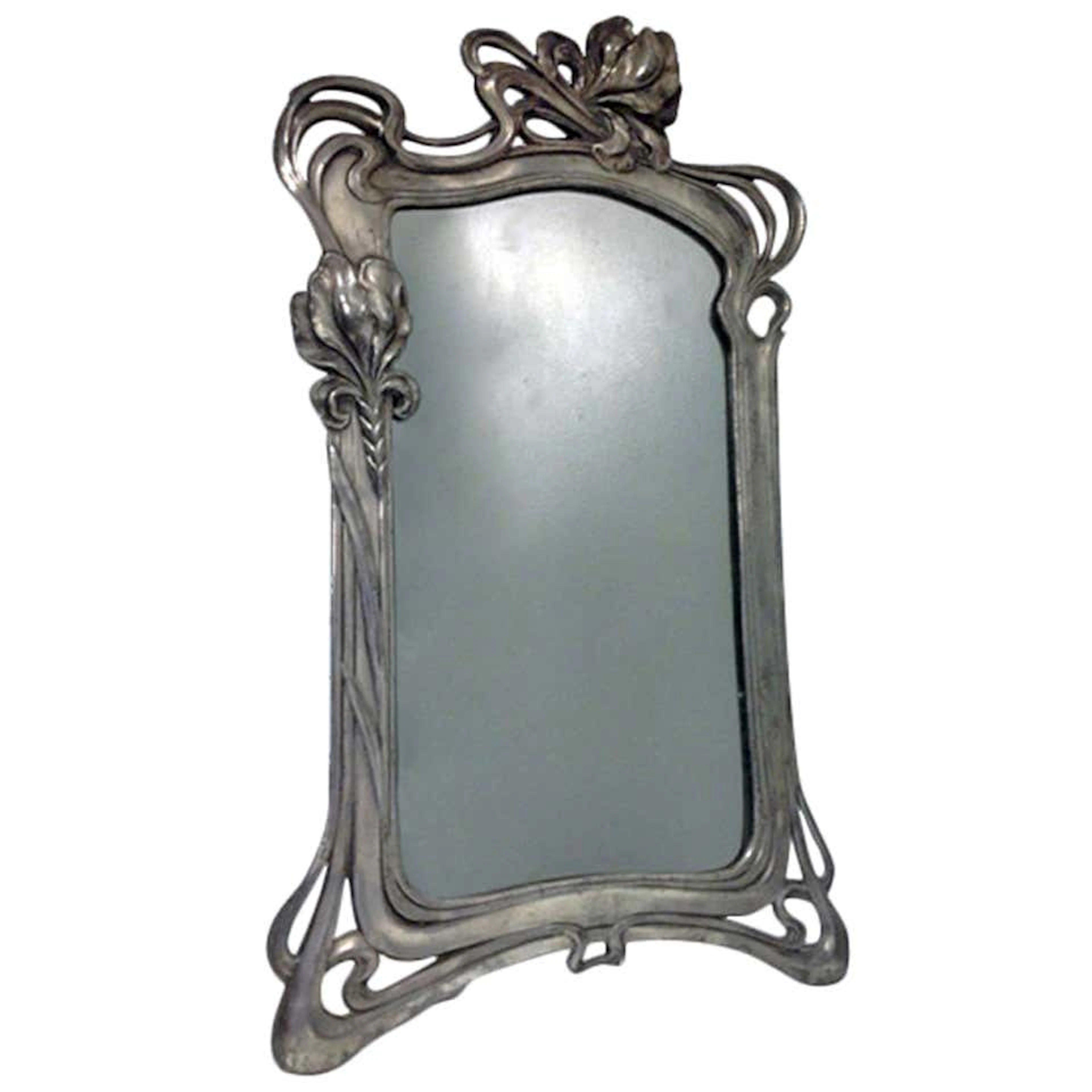 Art Nouveau Mirror Argentor, circa 1900