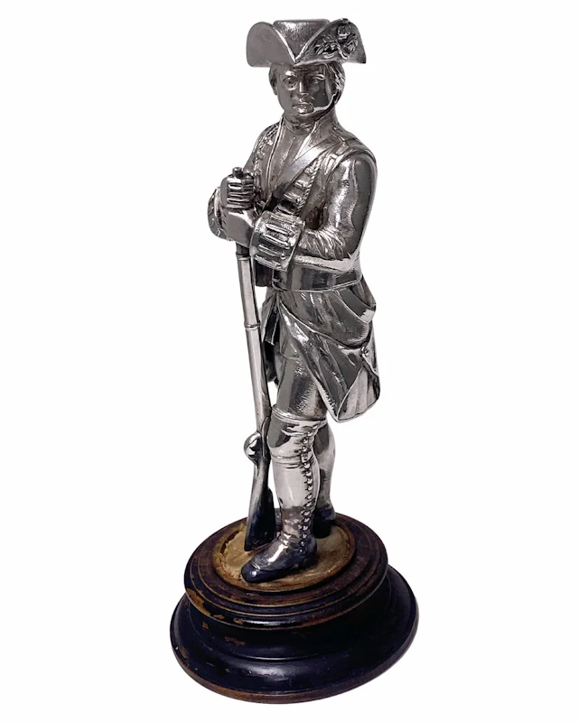 Antique Silver military figure London 1882 George Angell