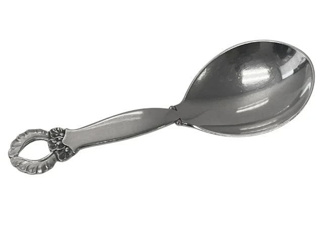 Georg Jensen rare design Sterling Silver Caddy spoon C.1940