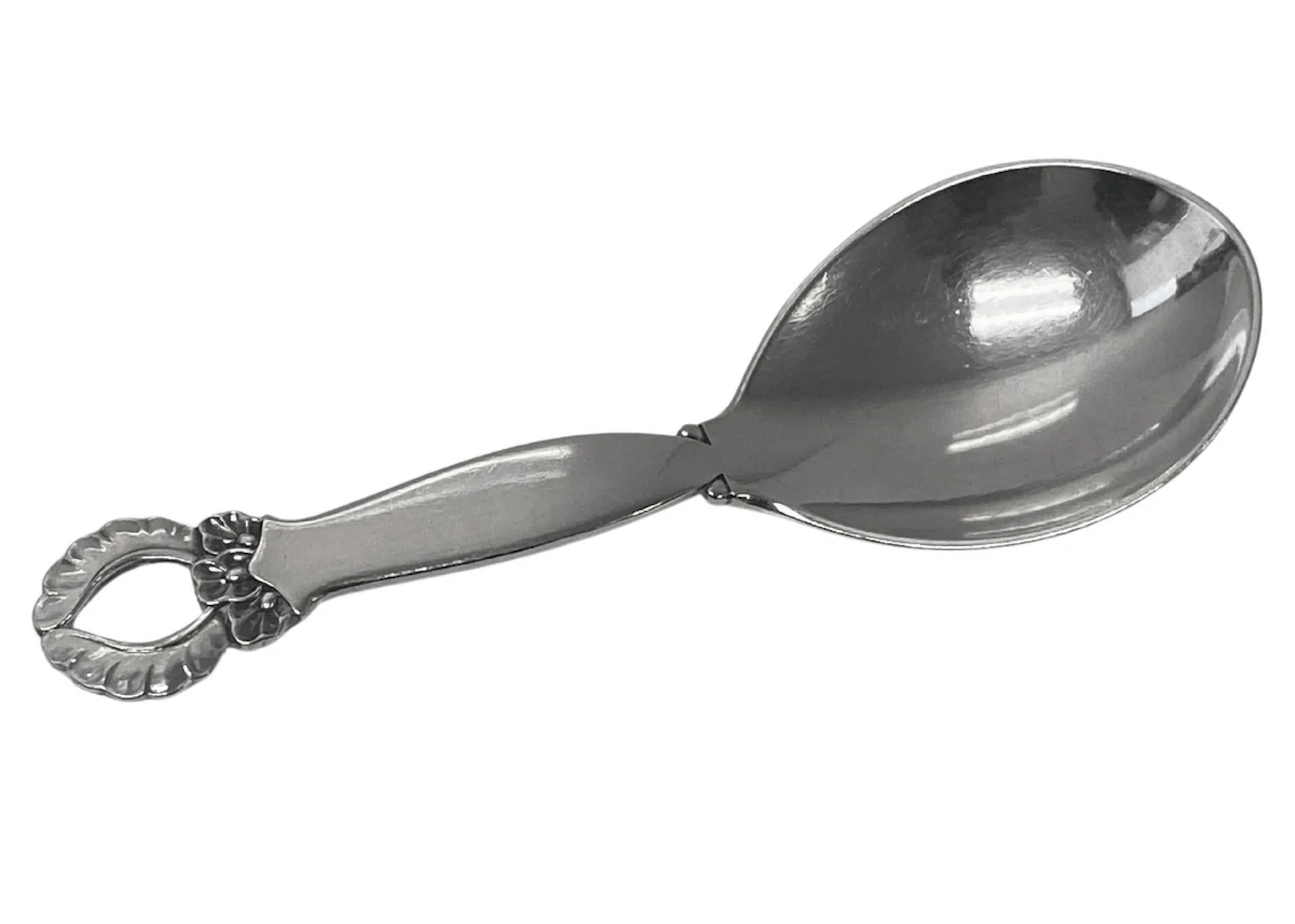 Georg Jensen rare design Sterling Silver Caddy spoon C.1940