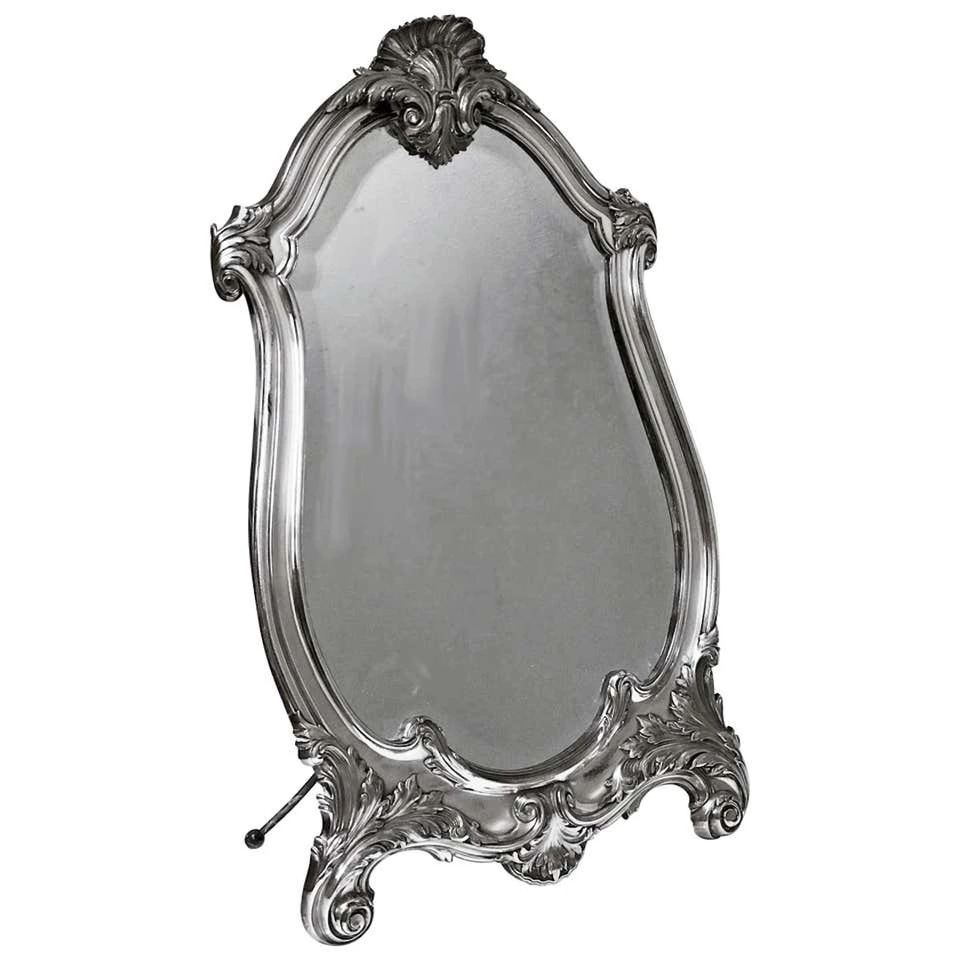 WMF Large Art Nouveau Mirror, Germany, C. 1900
