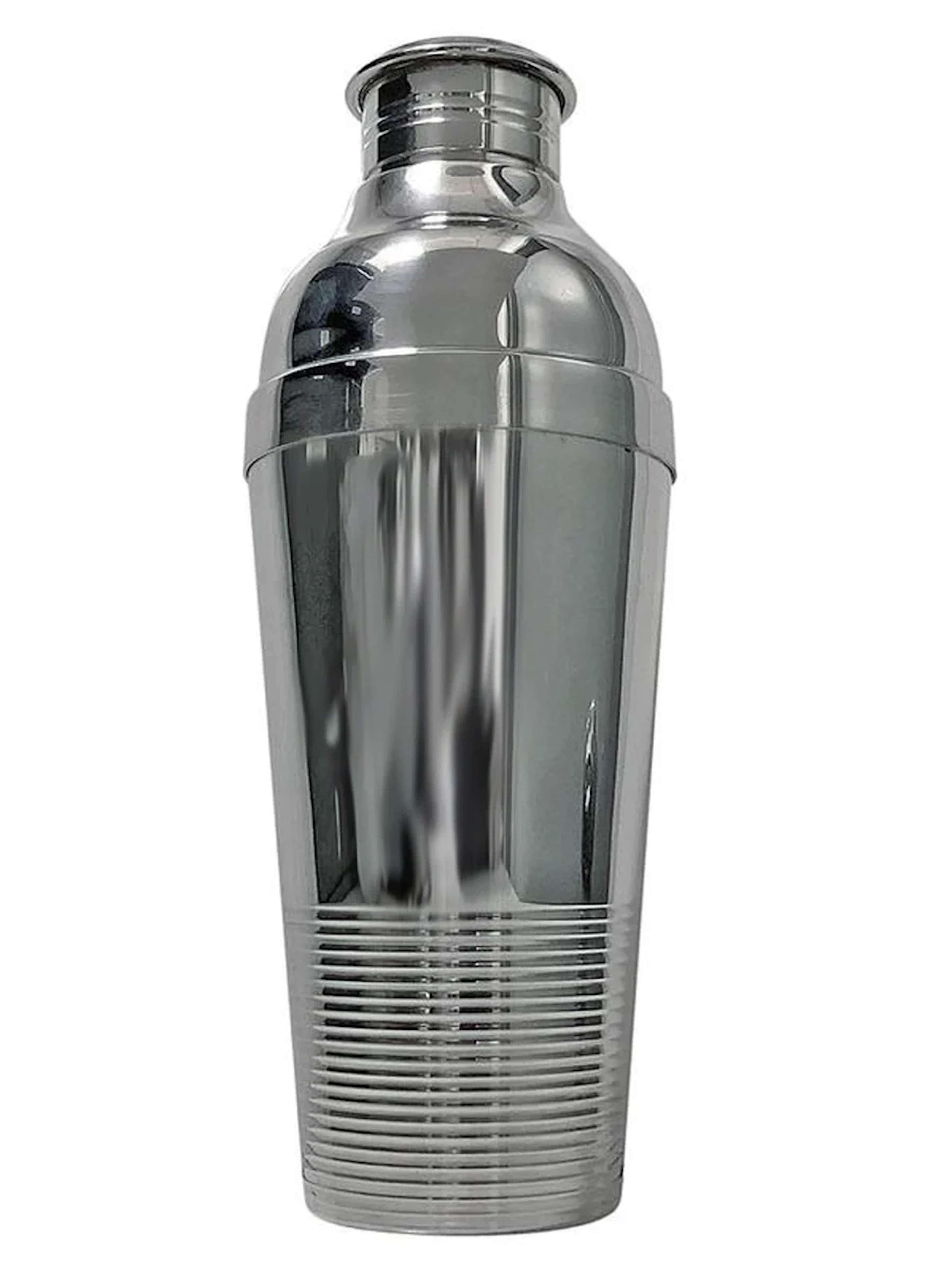 Art Deco Christofle Cocktail Shaker Luc Lanel C.1930