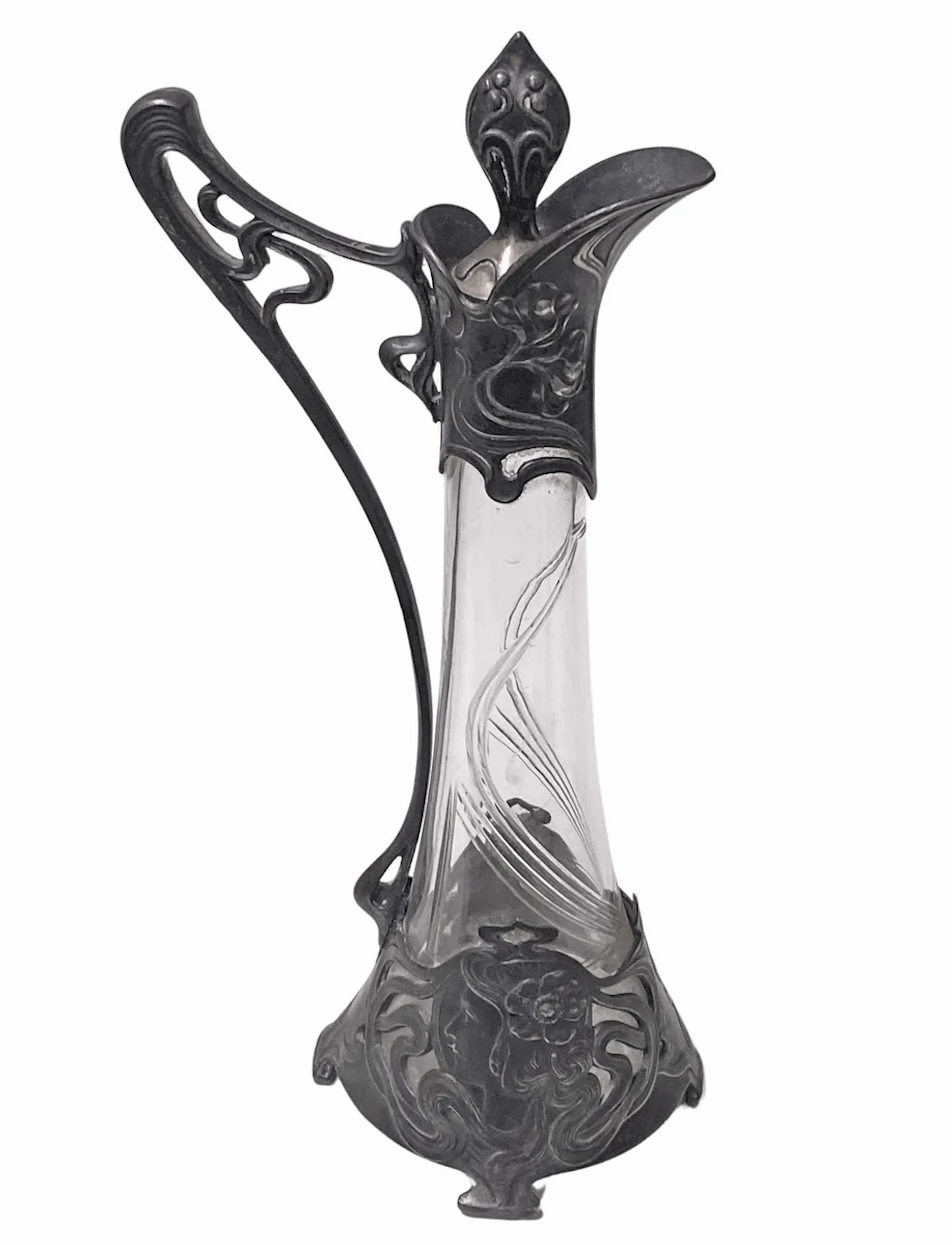 WMF Jugendstil Art Nouveau Liqueur Jug C. 1900