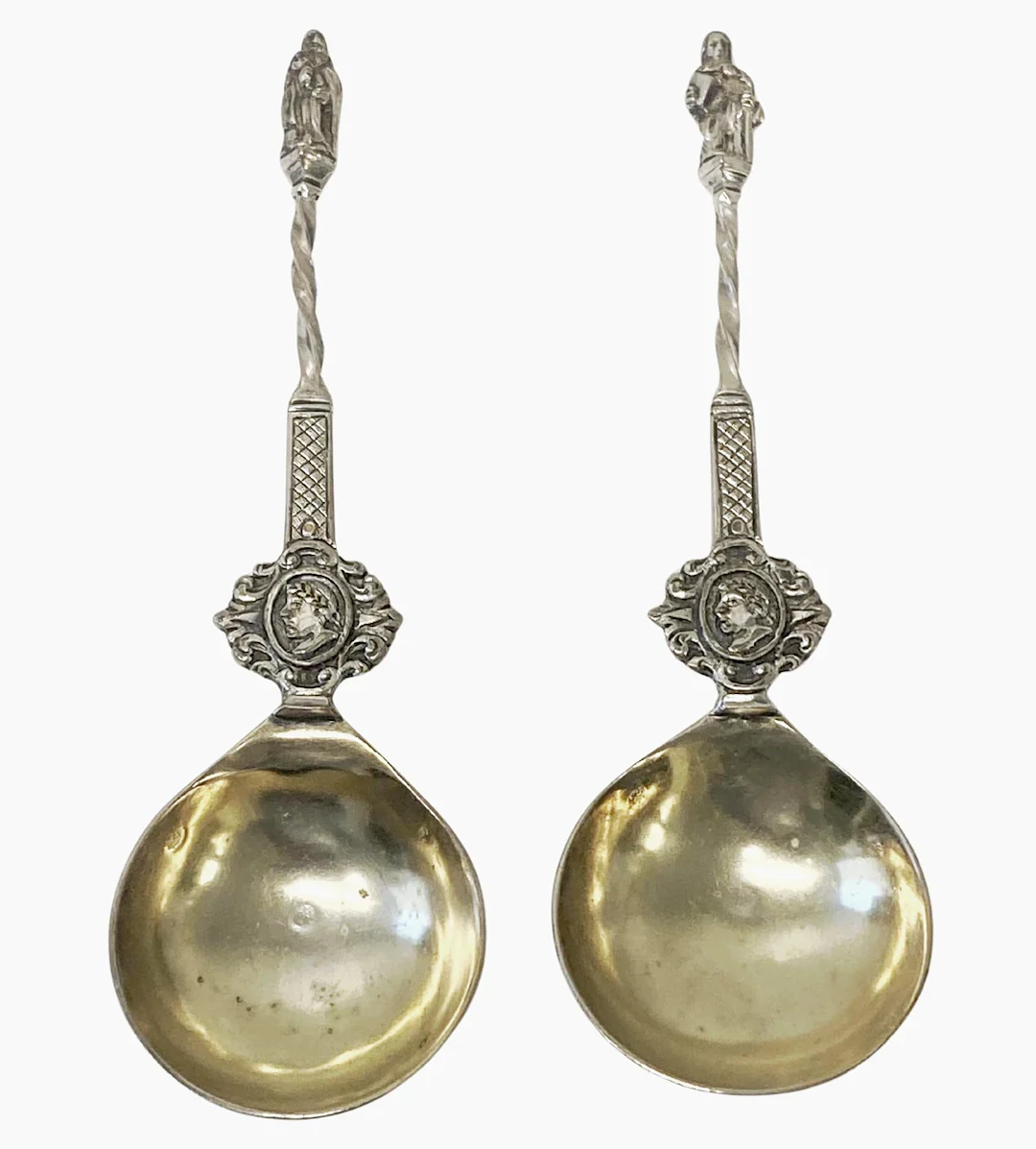 Antique Dutch silver Apostle spoons C.1900
