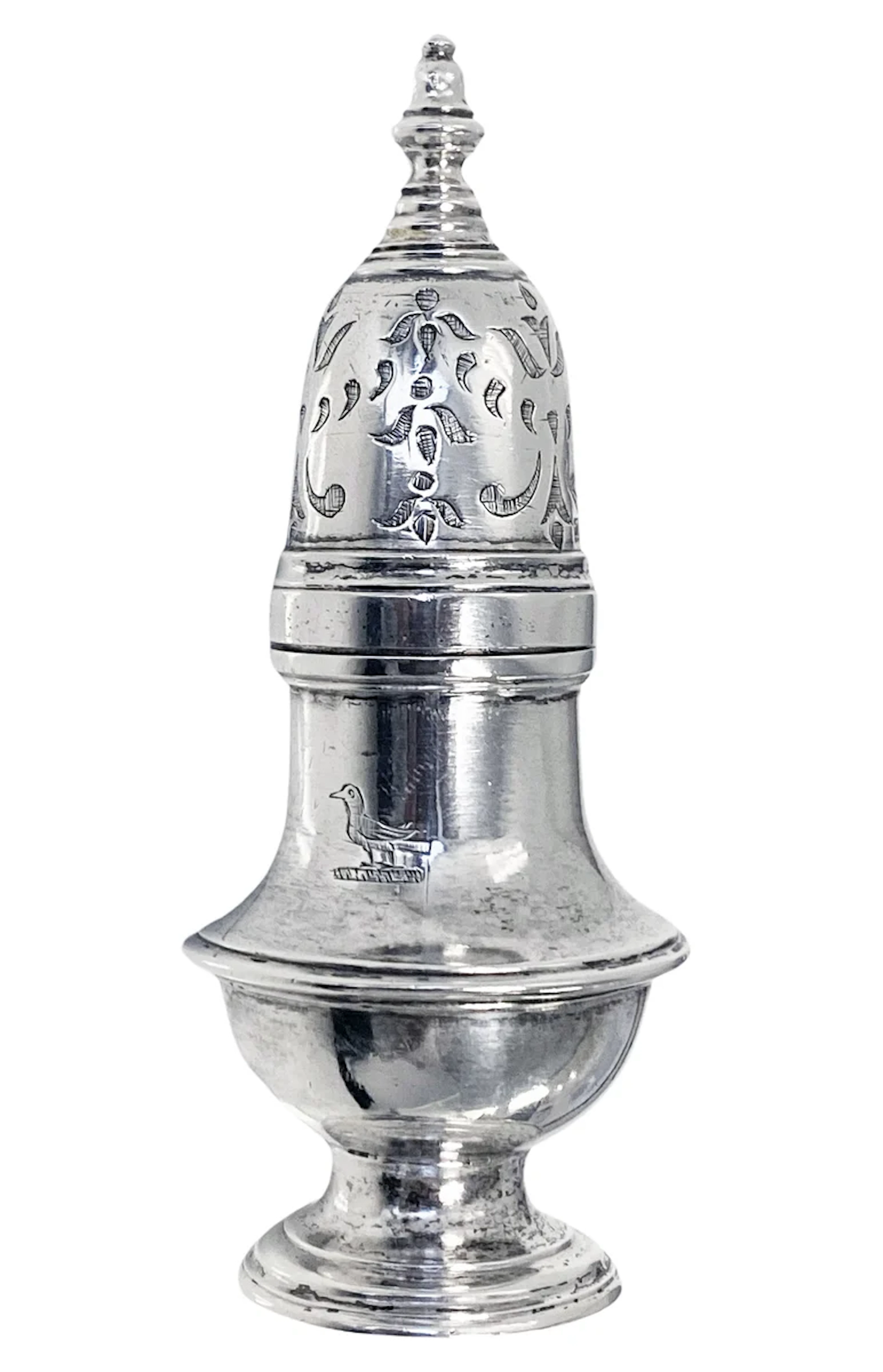 Canadian 18th century Silver Caster Pierre Huguet dit Latour C.1770