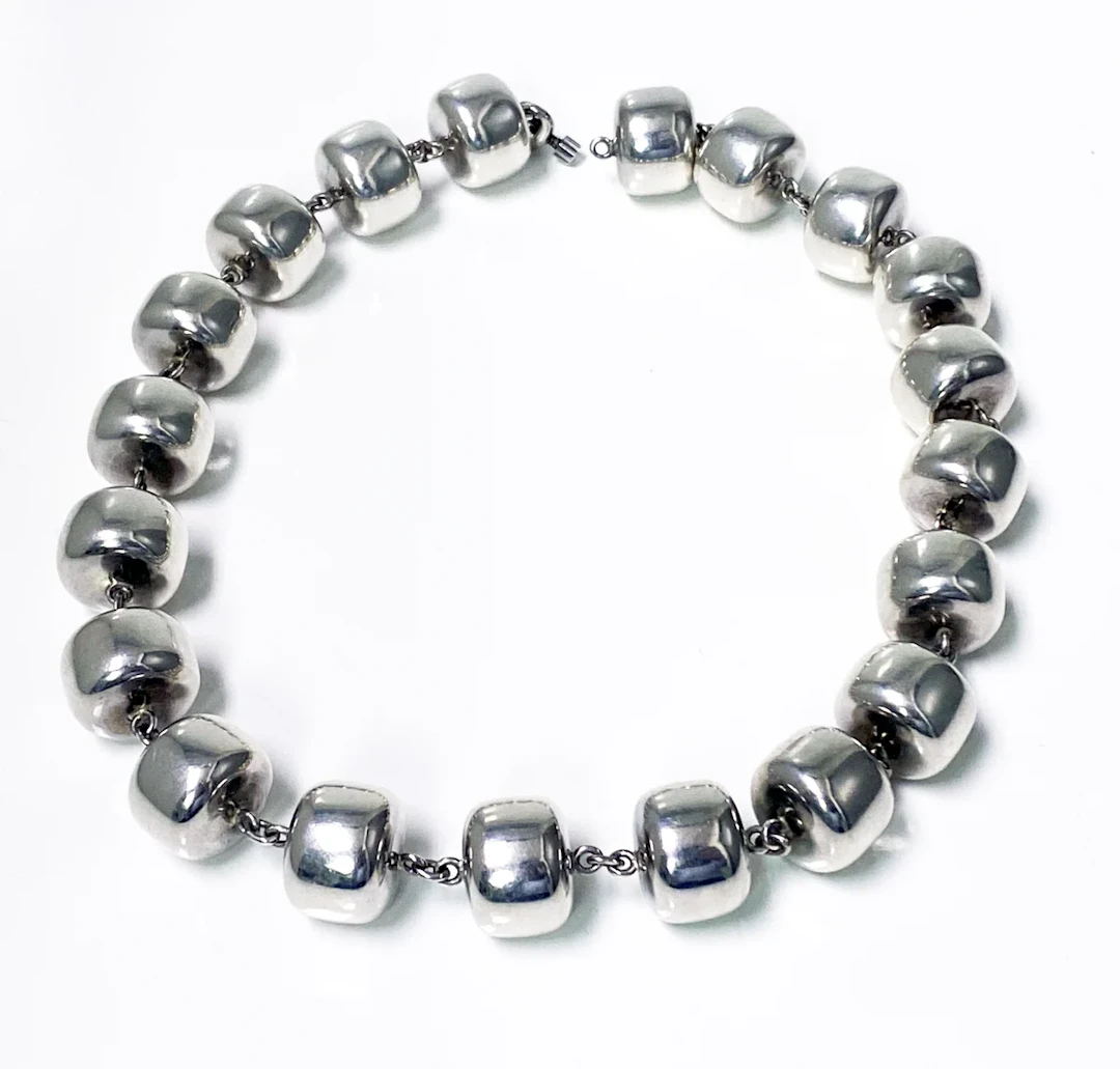 Rare Georg Jensen Kim Naver designed Necklace #255 C.1970