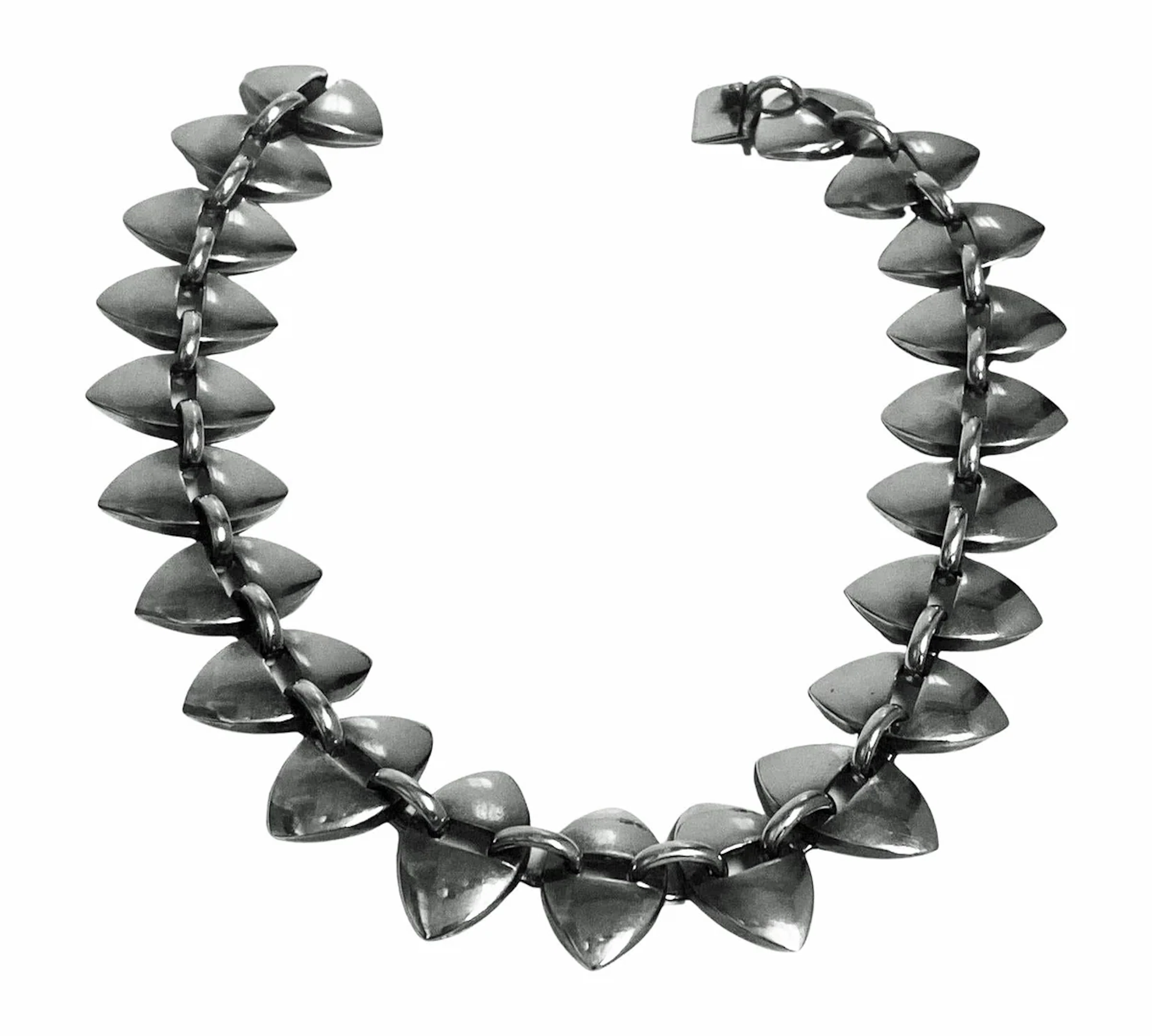 Georg Jensen Nanna Ditzel Sterling Silver Necklace No. 106