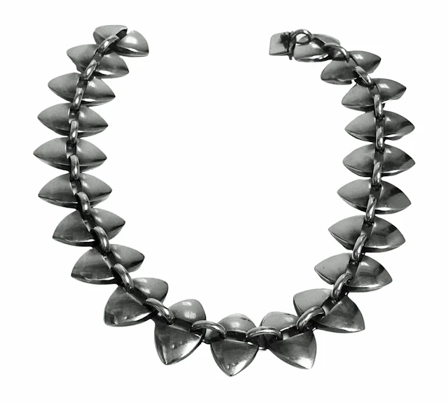 Georg Jensen Nanna Ditzel Sterling Silver Necklace No. 106
