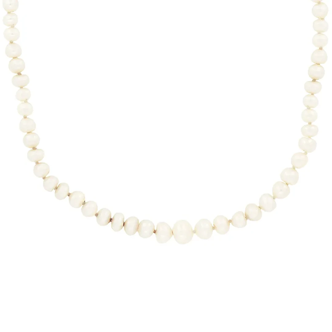 Victorian Graduating Pearl Necklace, c.1900s