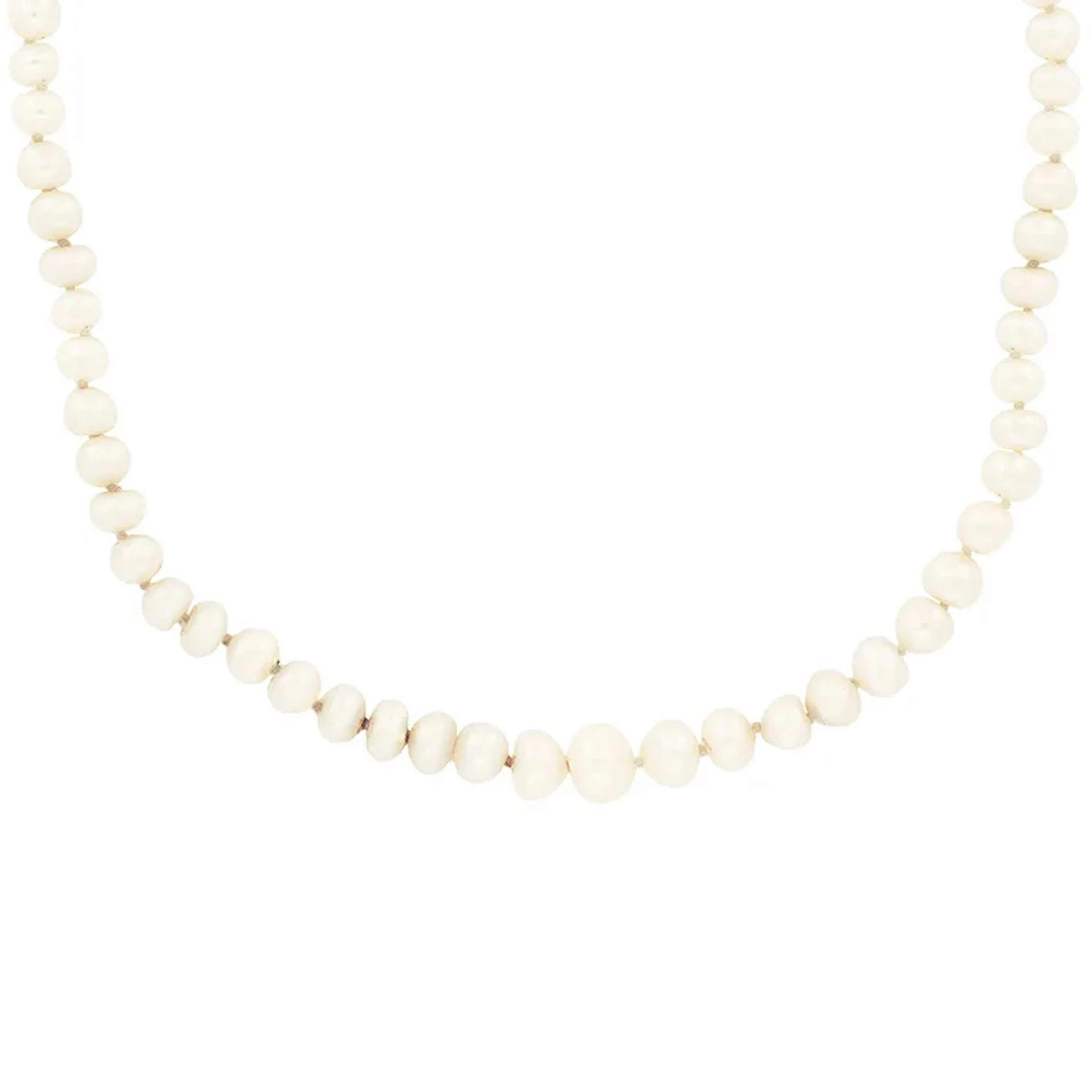 Victorian Graduating Pearl Necklace, c.1900s