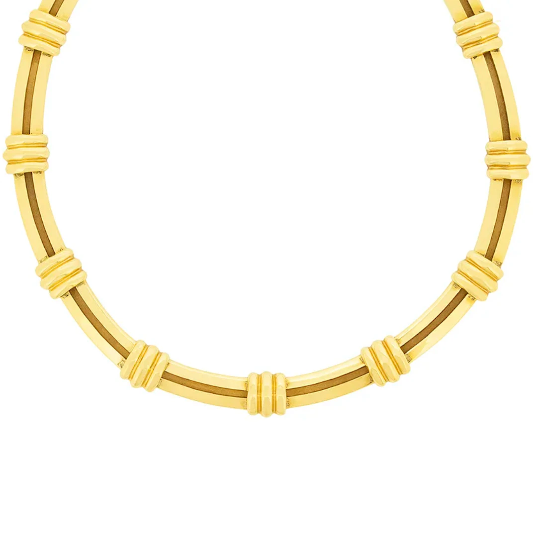 Tiffany & Co. Yellow Gold ‘Atlas’ Necklace, c.1990s